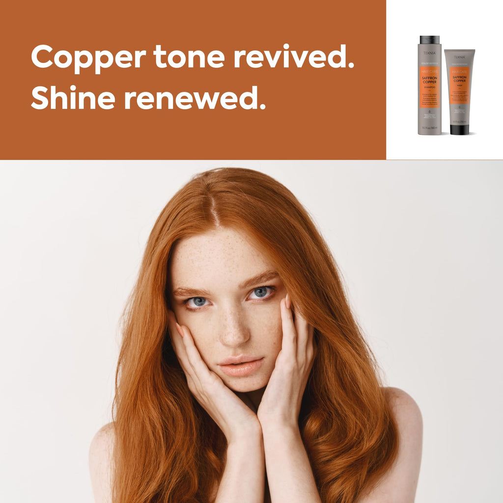 Lakmé Teknia Refresh Saffron Copper Shampoo & Treatment – Full-Size Duo
