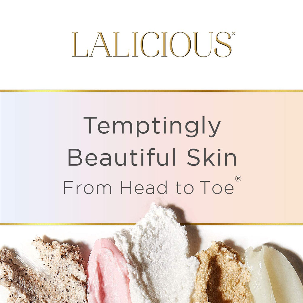 LaLicious Birthday Cake Shimmering Body Butter – Hydrating Whipped Shea, Vitamin E, Apricot Oil (8 oz)