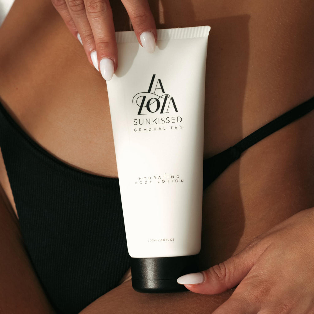 LALOLA Sunkissed Hydrating Self Tanning Lotion | Gluten Free, Vegan, Cruelty Free