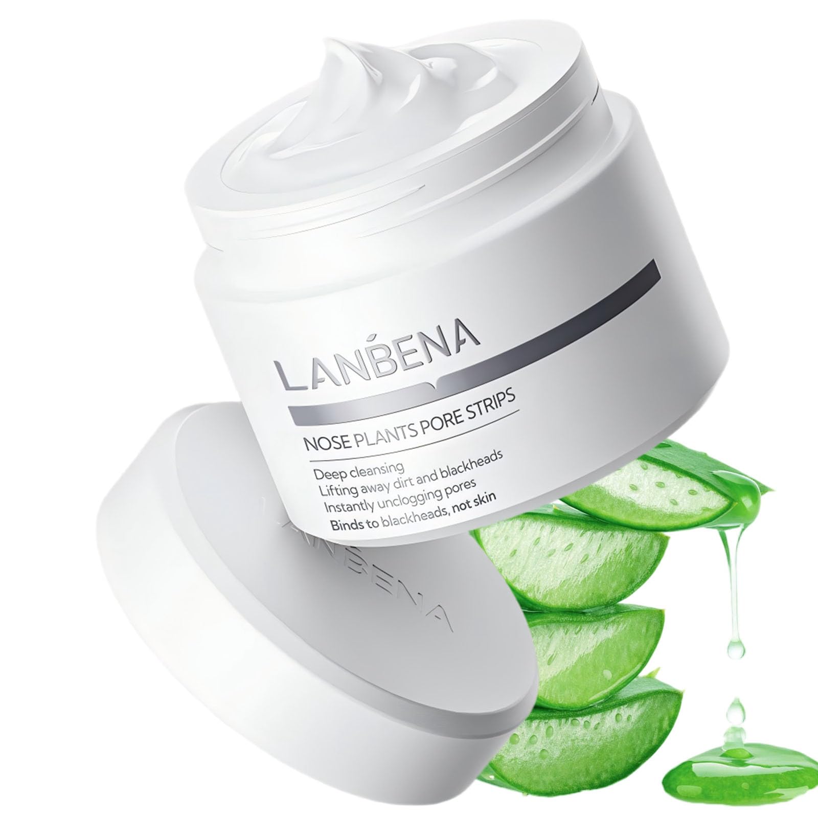 LANBENA Blackhead Mask & Nose Pore Strips — Purifying Peel-Off Mask (1.06 oz)