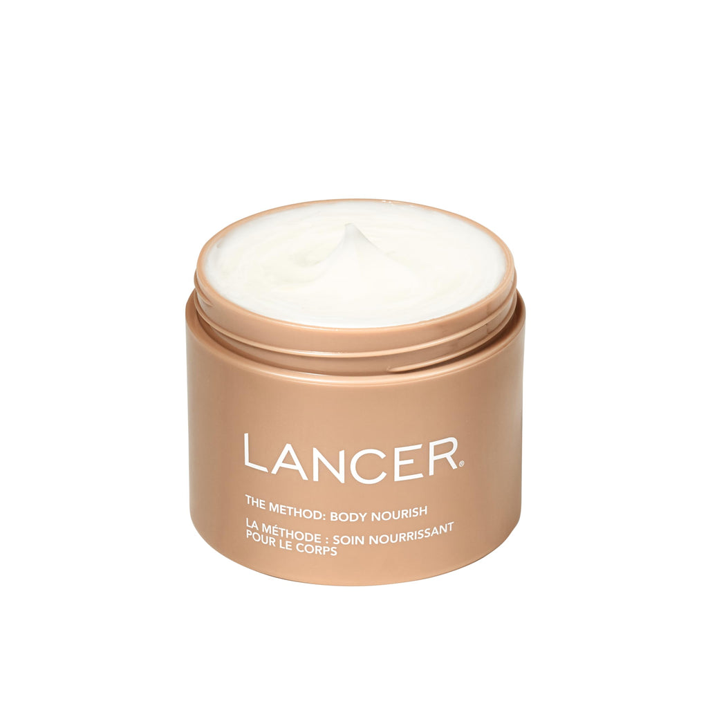 Lancer The Method: Body Nourish Cream with 10% Glycolic Acid | Anti-Aging Moisturizer for Dry Skin, 8.1 oz