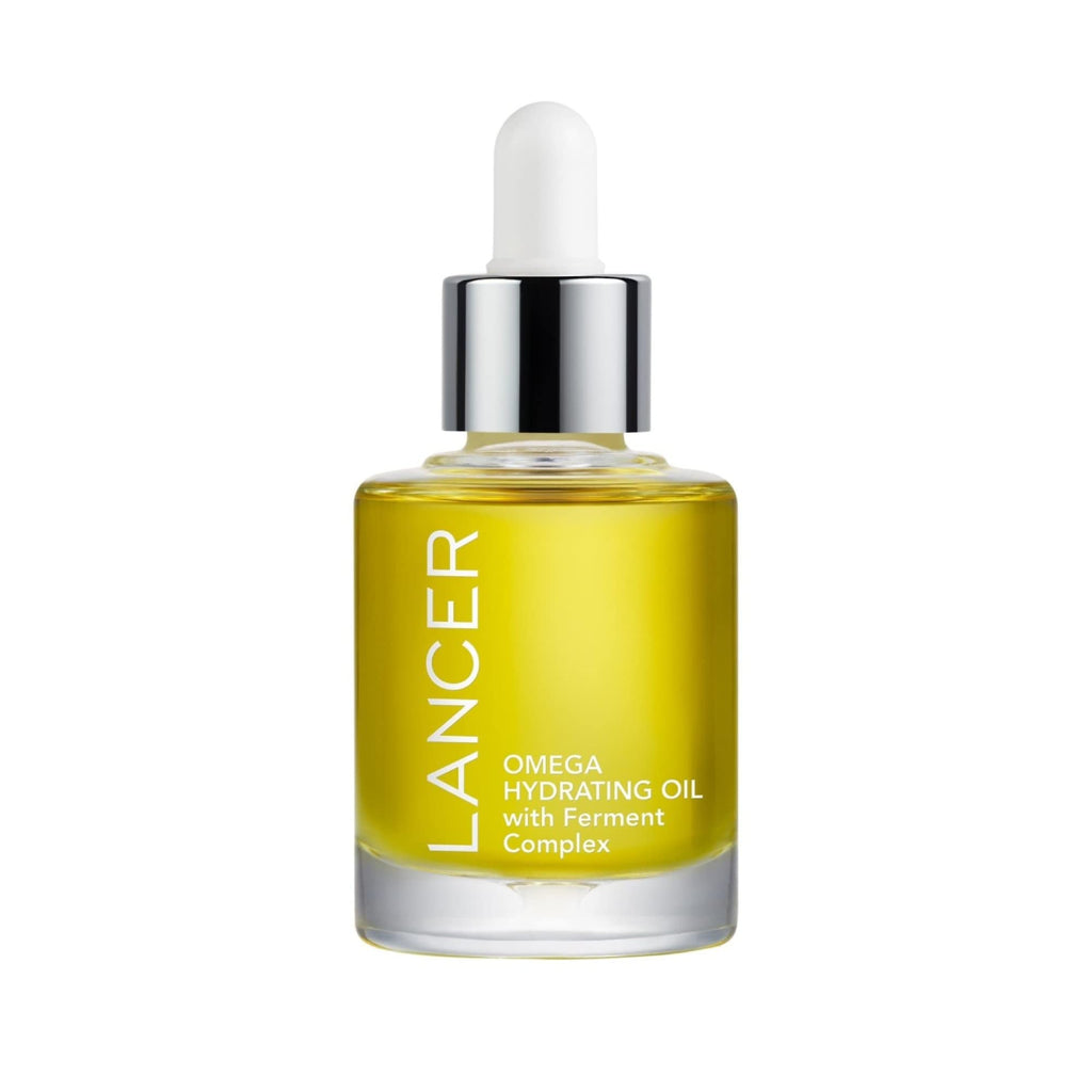 Lancer Omega Hydrating Oil with Ferment Complex & Turmeric – Daily Facial-Oil Serum 1 oz