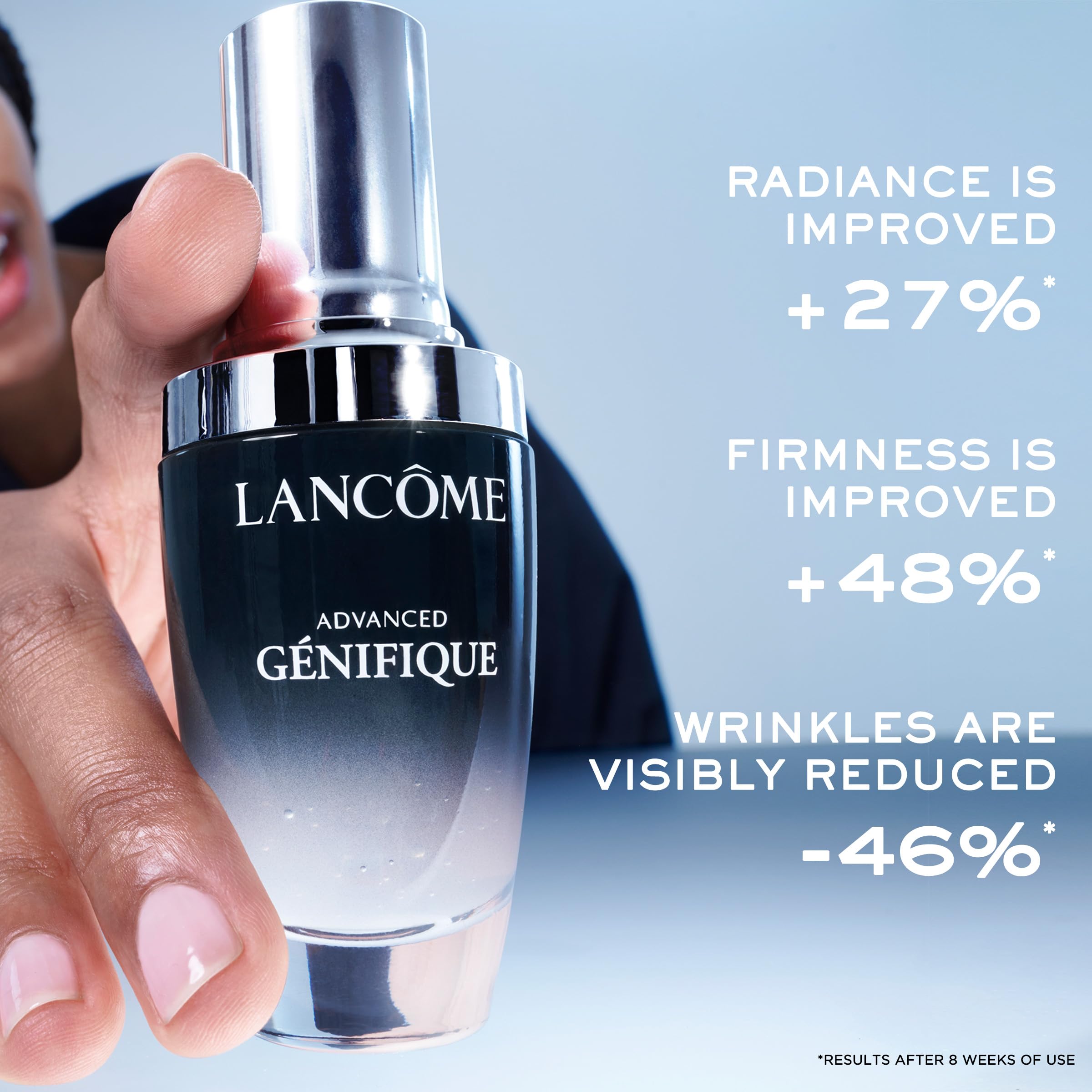 Lancôme Advanced Génifique Radiance Boosting Serum – Hydration, Elasticity & Glow | 1 Fl Oz