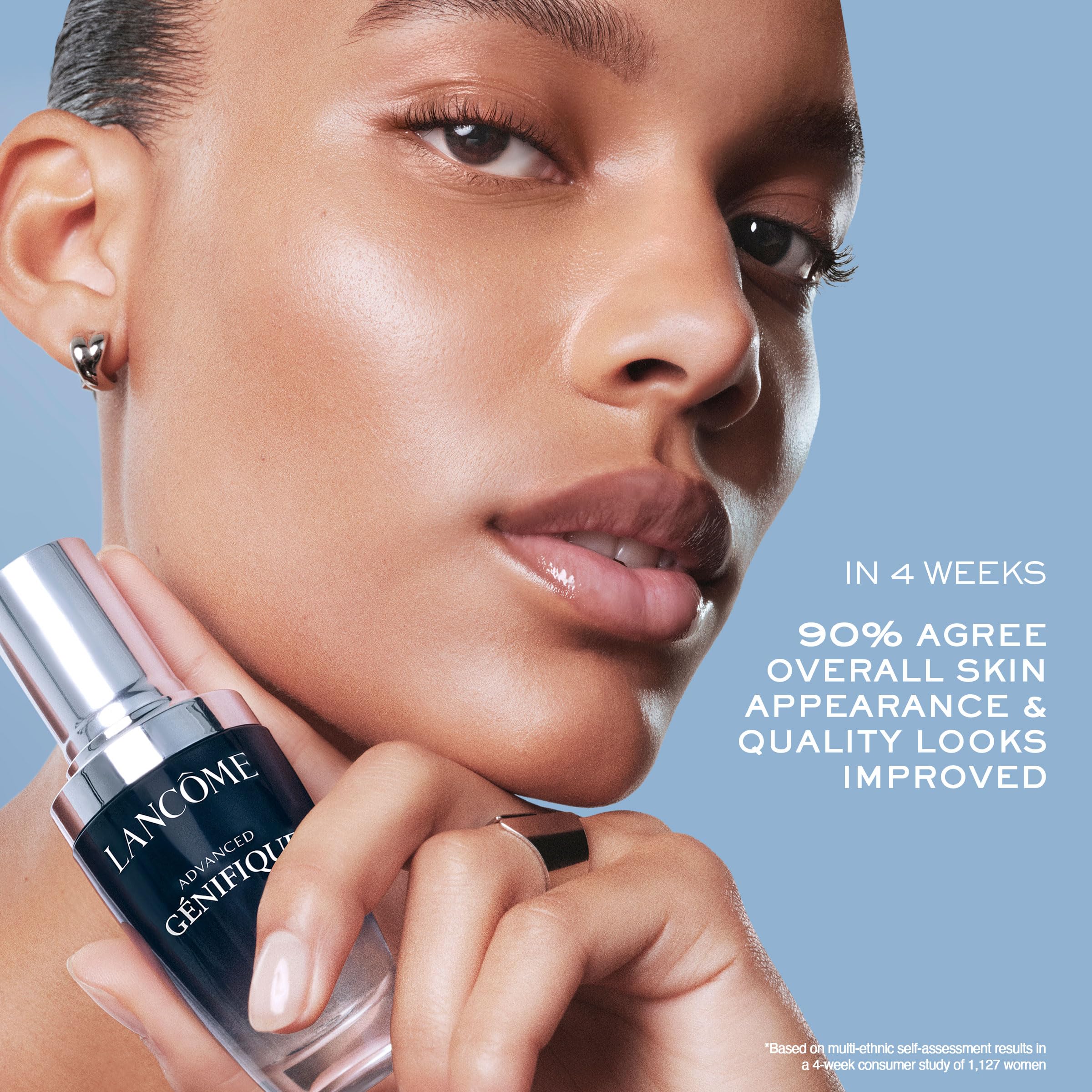 Lancôme Advanced Génifique Radiance Boosting Serum – Hydration, Elasticity & Glow | 1 Fl Oz