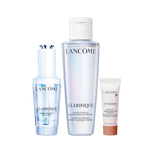Lancôme Clarifique Brightening Routine Discovery Set – Mini Essence, Full Serum, SPF Primer