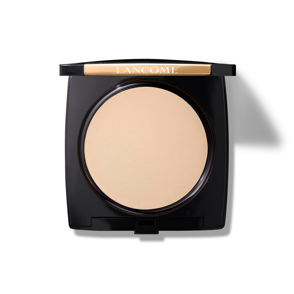 Lancôme Dual Finish Powder Foundation – Natural Matte, Sheer-to-Full Coverage, Longwear, Shine Control | 205 Neutrale II Warm