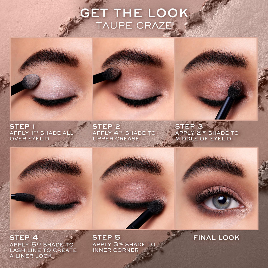 Lancôme Hypnôse Eyeshadow Palette Beige Brûlé – Highly Pigmented & Long-Wear