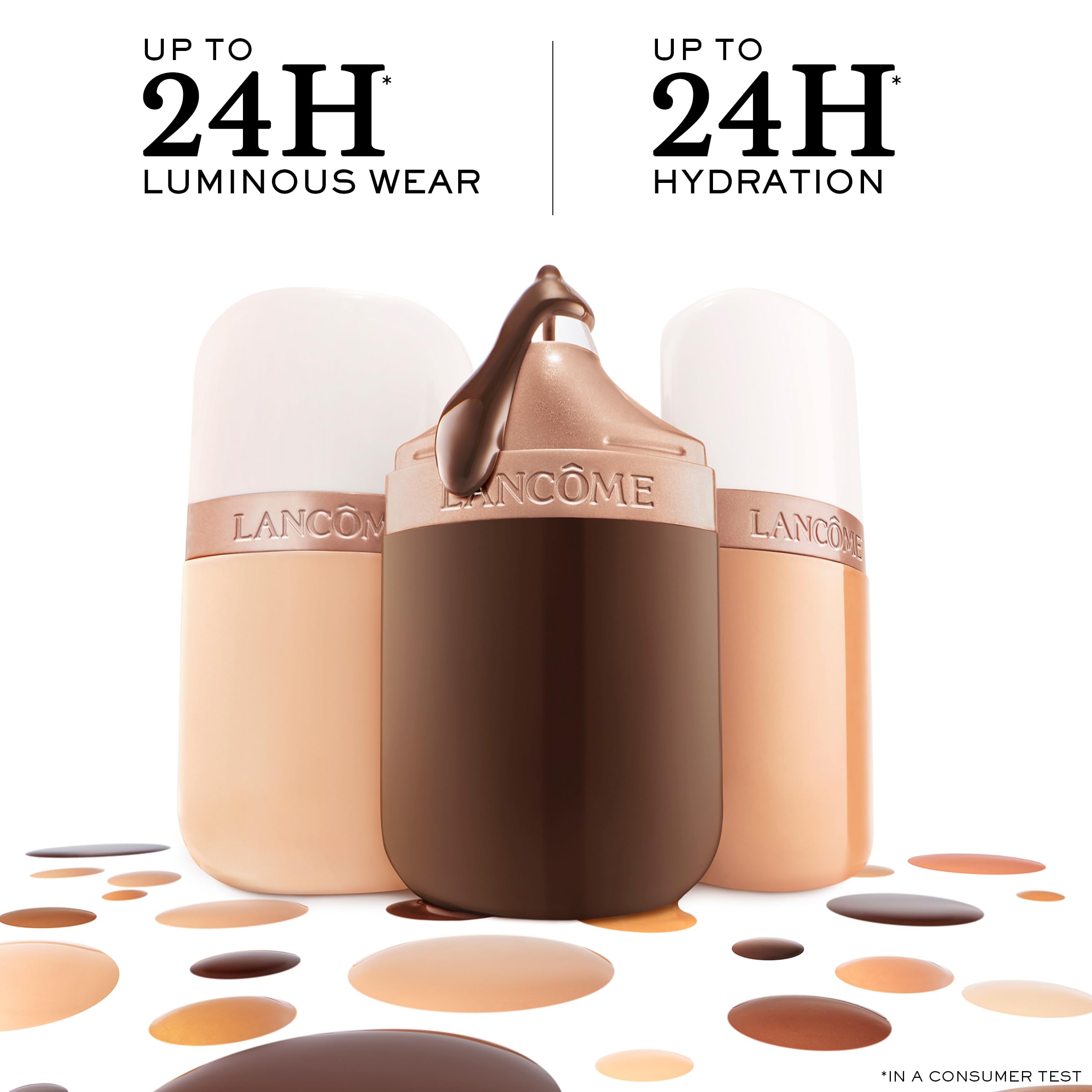 Lancôme Idôle 3 Serum Supertint Skin Tint – Dewy Buildable Coverage with Niacinamide & Hyaluronic Acid | Shade 44N