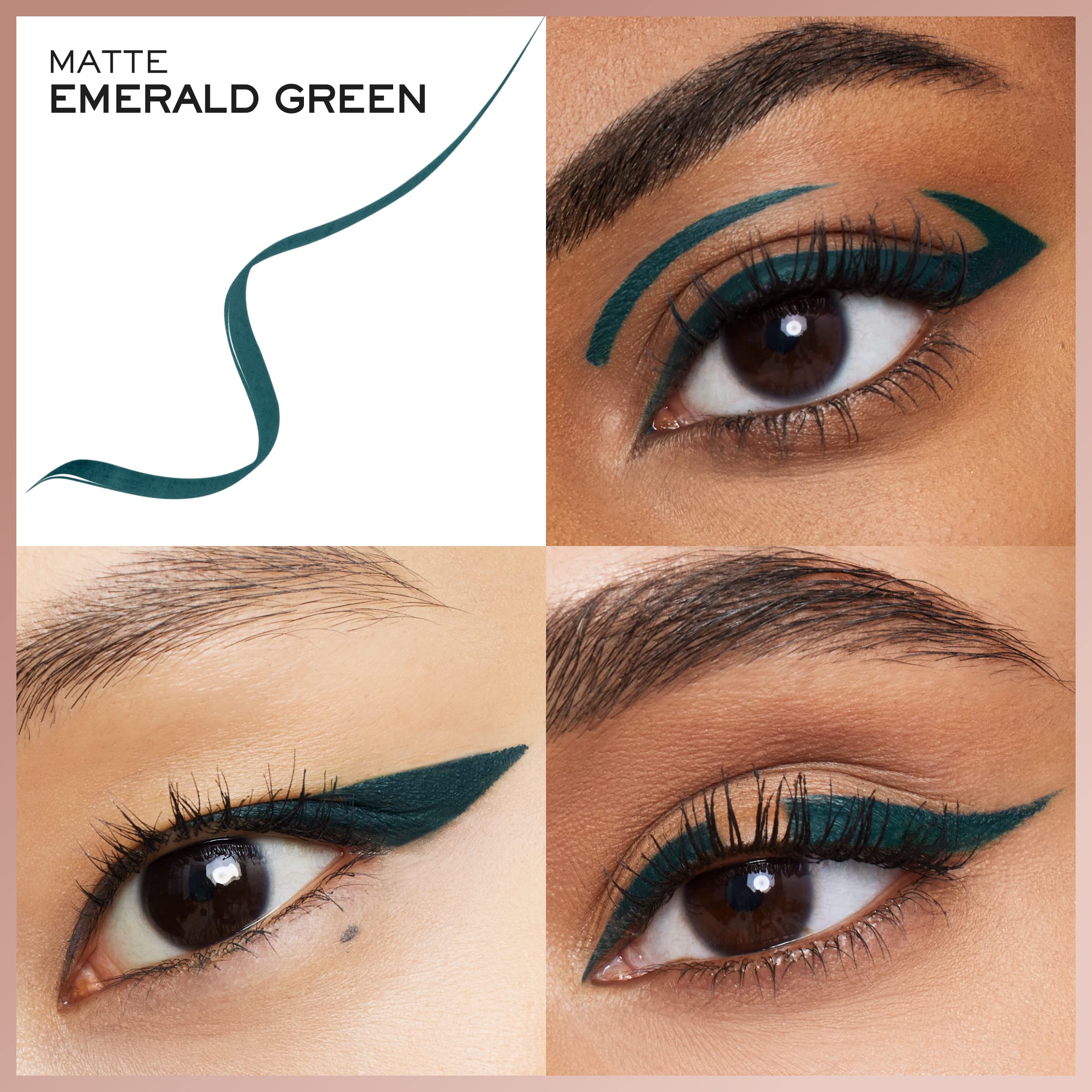 Lancôme Idôle Liner Waterproof Liquid Eyeliner – Green, Ultra-Precise & Long-Wear