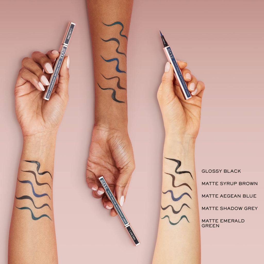 Lancôme Idôle Liner Waterproof Liquid Eyeliner – Green, Ultra-Precise & Long-Wear