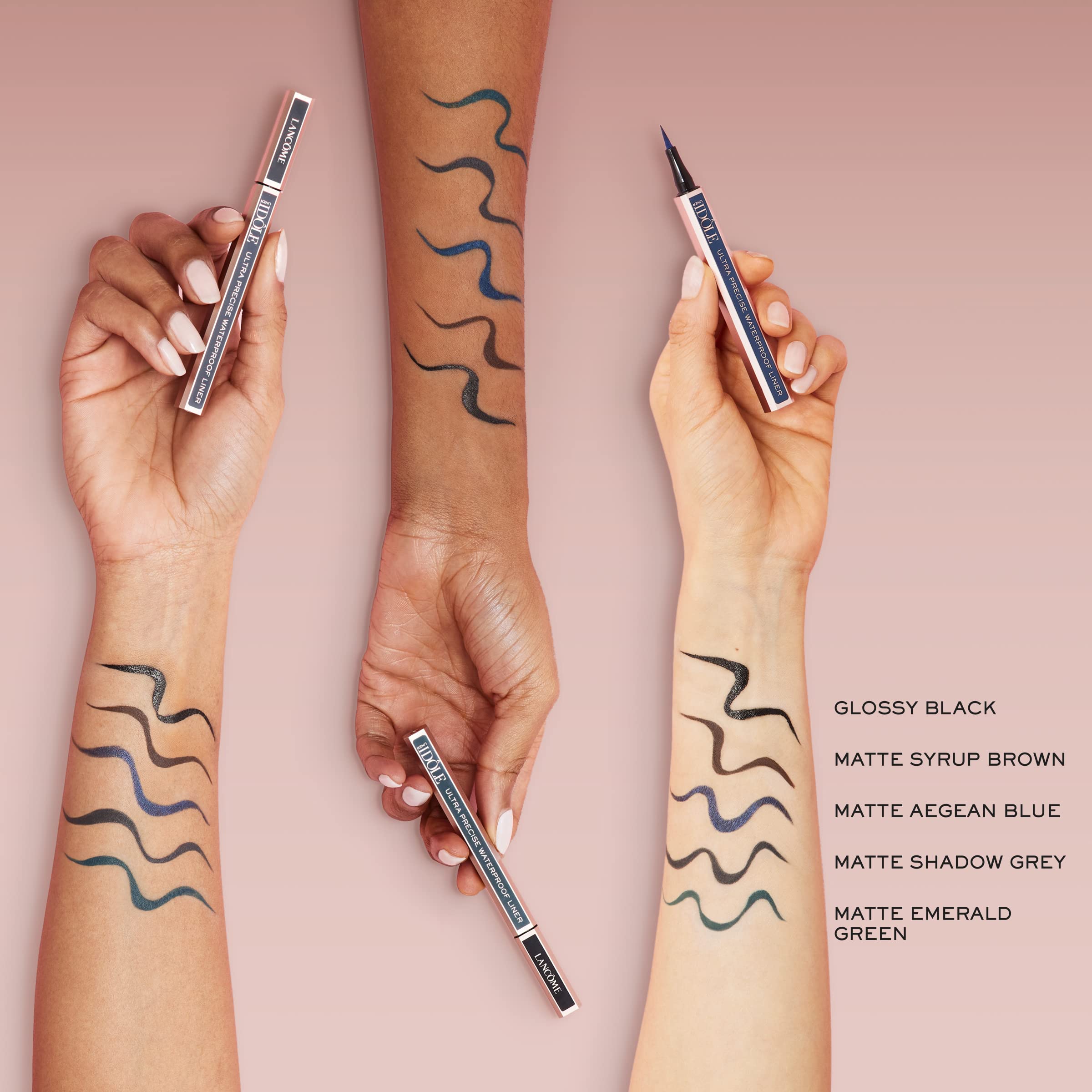 Lancôme Idôle Liner Waterproof Liquid Eyeliner – Green, Ultra-Precise & Long-Wear