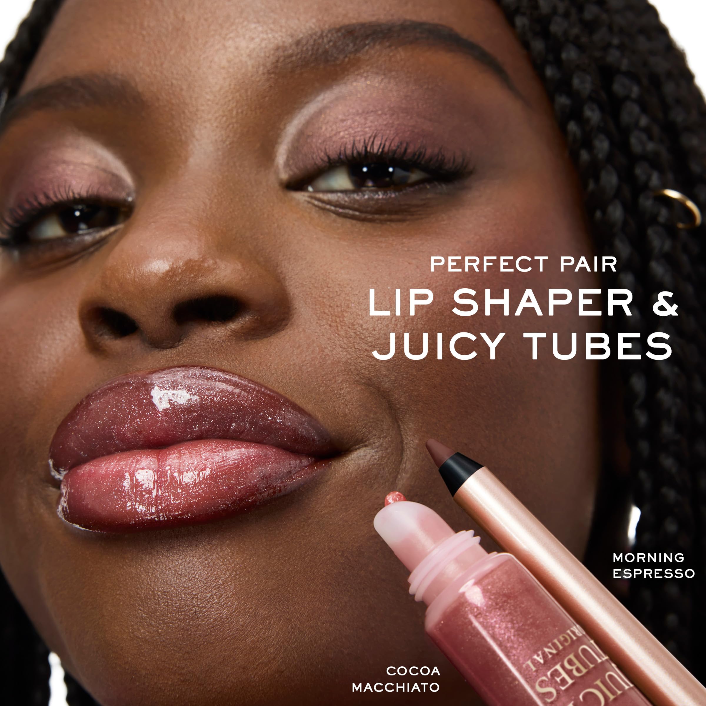 Lancôme Juicy Tubes Lip Gloss – Ultra-Shiny, Hydrating Shine (Almond Drip #16)