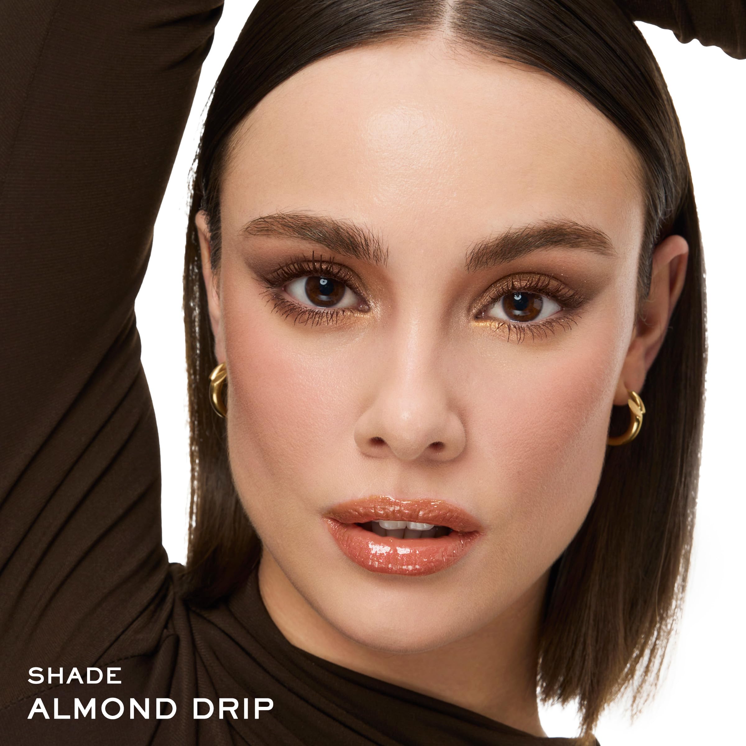 Lancôme Juicy Tubes Lip Gloss – Ultra-Shiny, Hydrating Shine (Almond Drip #16)