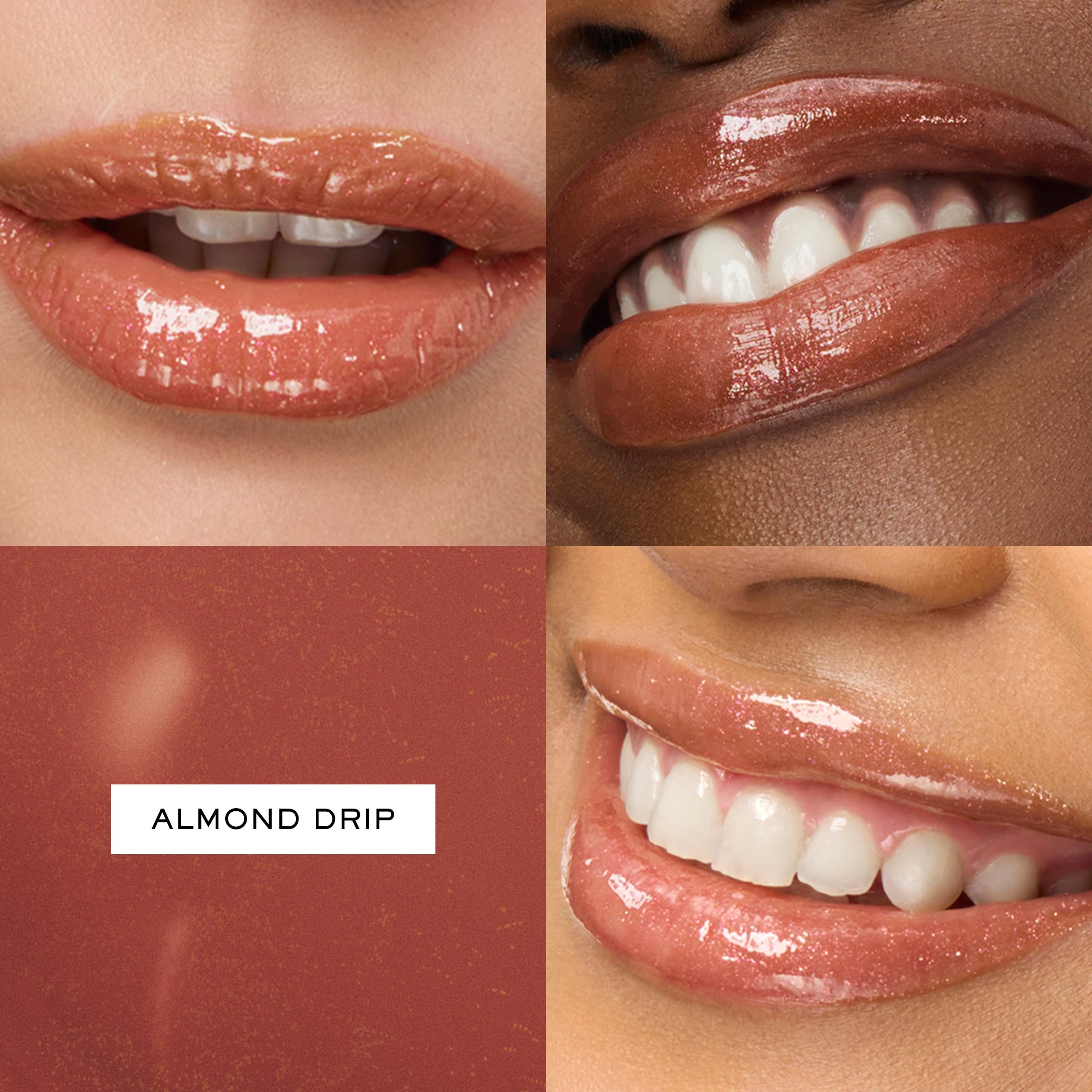 Lancôme Juicy Tubes Lip Gloss – Ultra-Shiny, Hydrating Shine (Almond Drip #16)