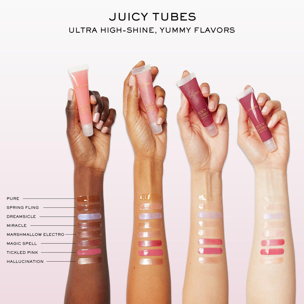 Lancôme Juicy Tubes Lip Gloss – Ultra-Shiny Finish, Hydration & Juicy Lips | Marshmallow Ele 05