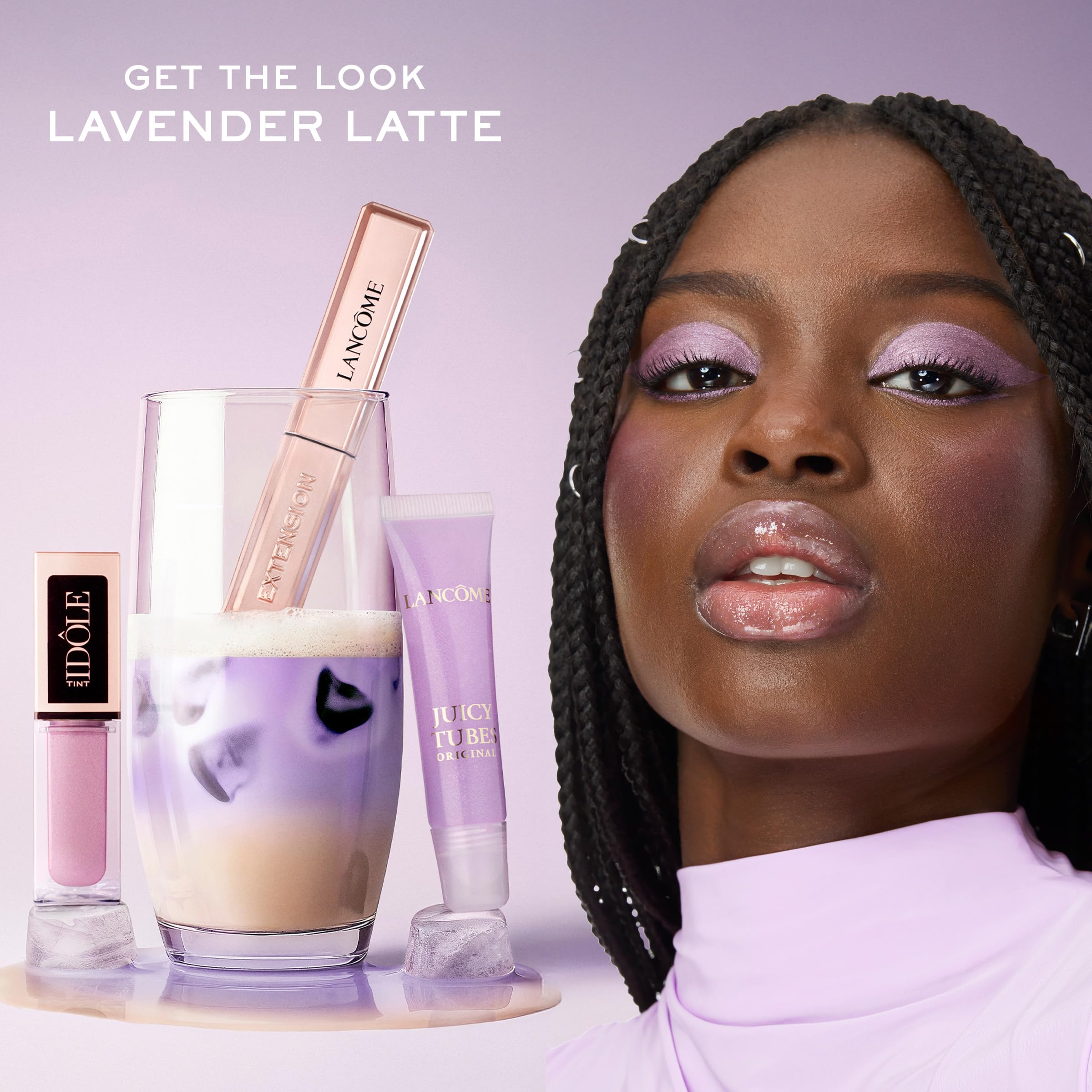 Lancome Juicy Tubes Lip Gloss - Ultra-Shiny Finish & Hydration, Lavender Latte