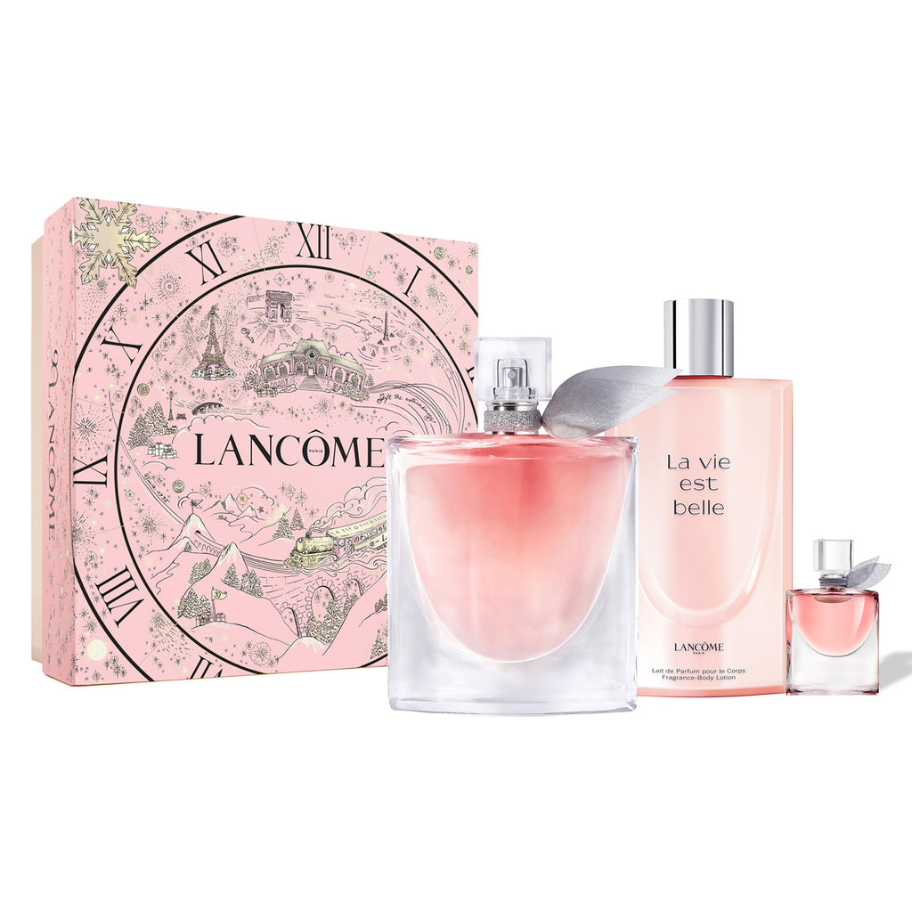 Lancôme La Vie Est Belle Holiday Gift Set – Full-Size EDP, Body Lotion & Mini