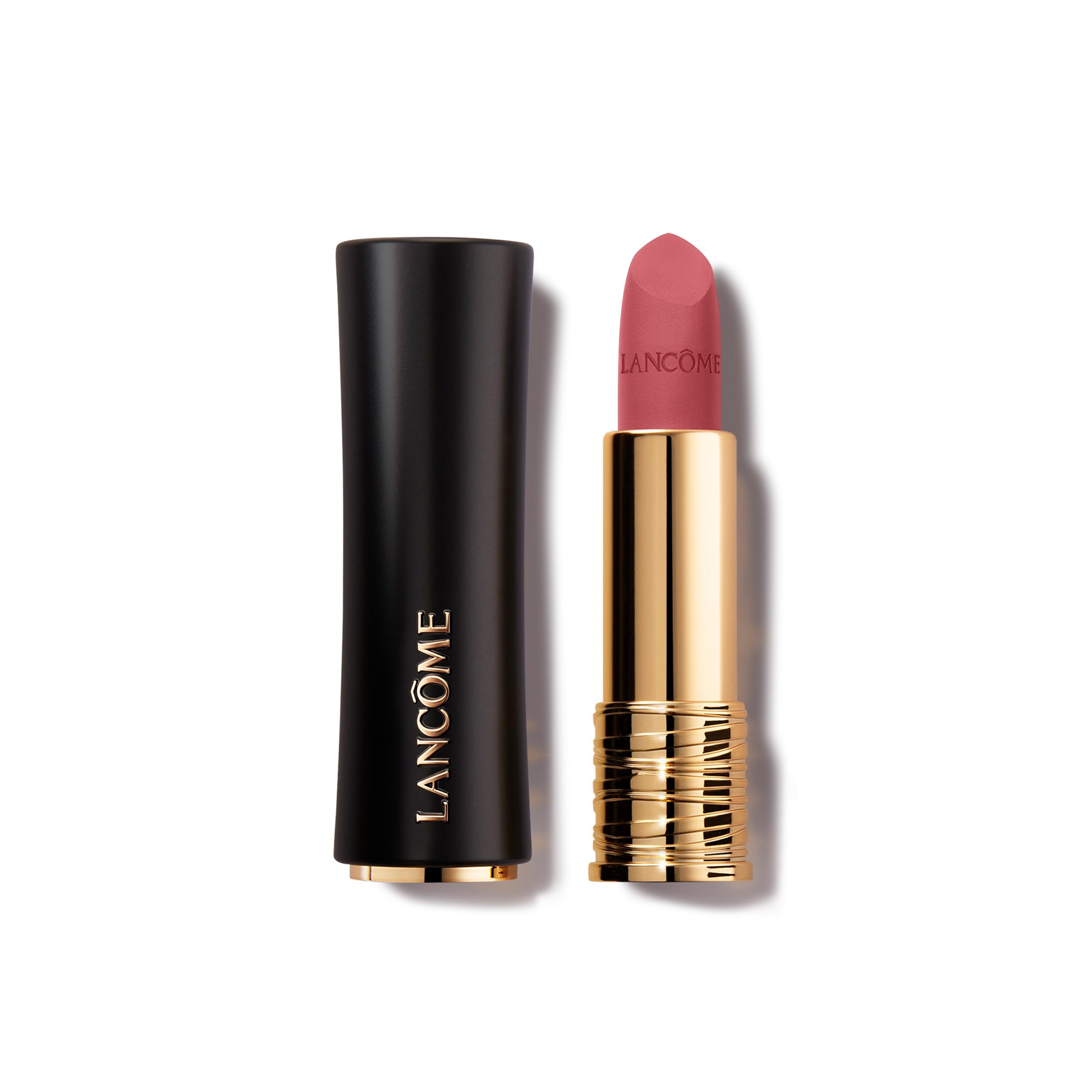 Lancôme L’Absolu Rouge Drama Matte Lipstick – Ultra Matte Finish, 8HR Color, Ceramides & Hyaluronic Acid