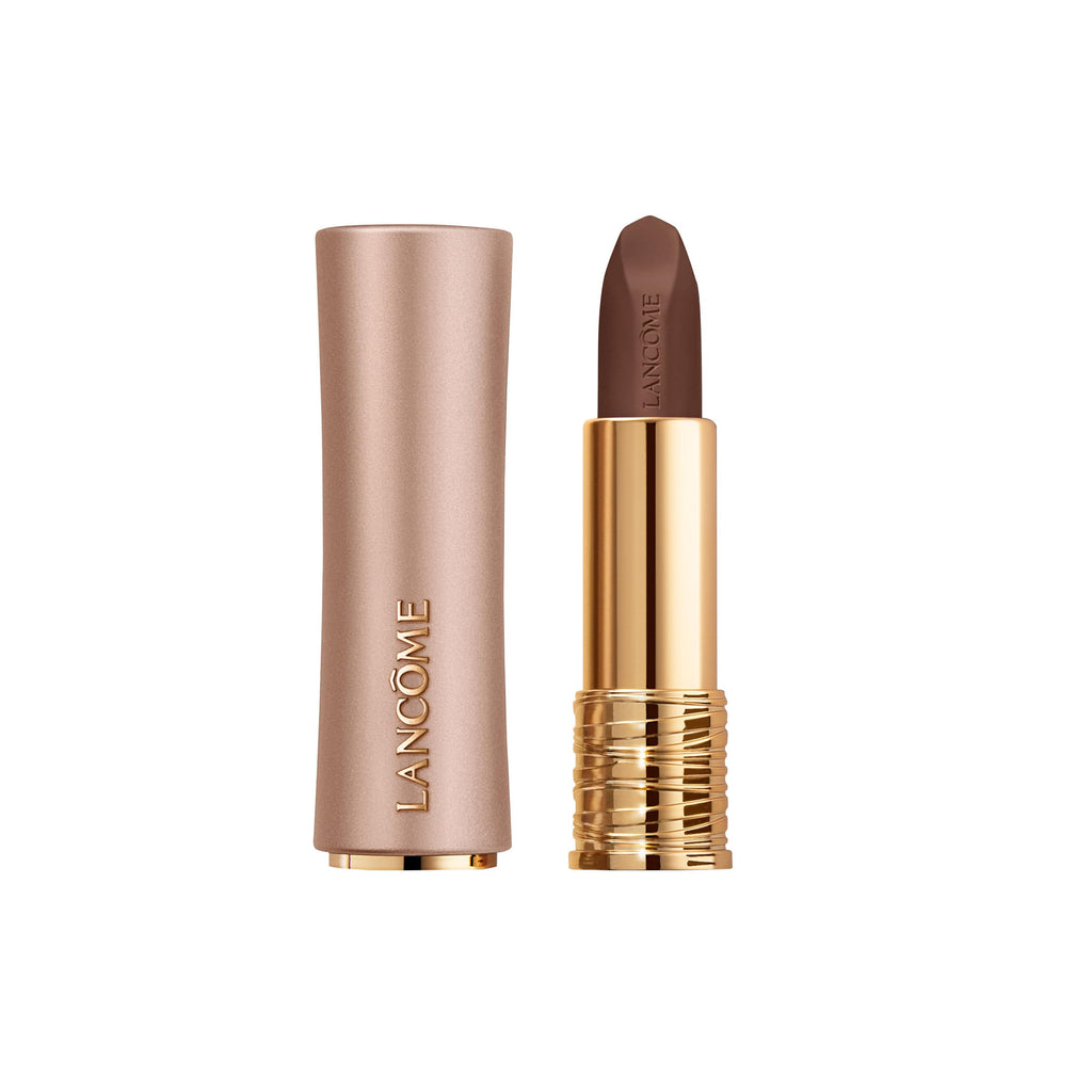 Lancôme L'Absolu Rouge Intimatte Hydrating Matte Lipstick – Buildable Soft Matte Finish, 12H Hydration, 8 Nude Shades