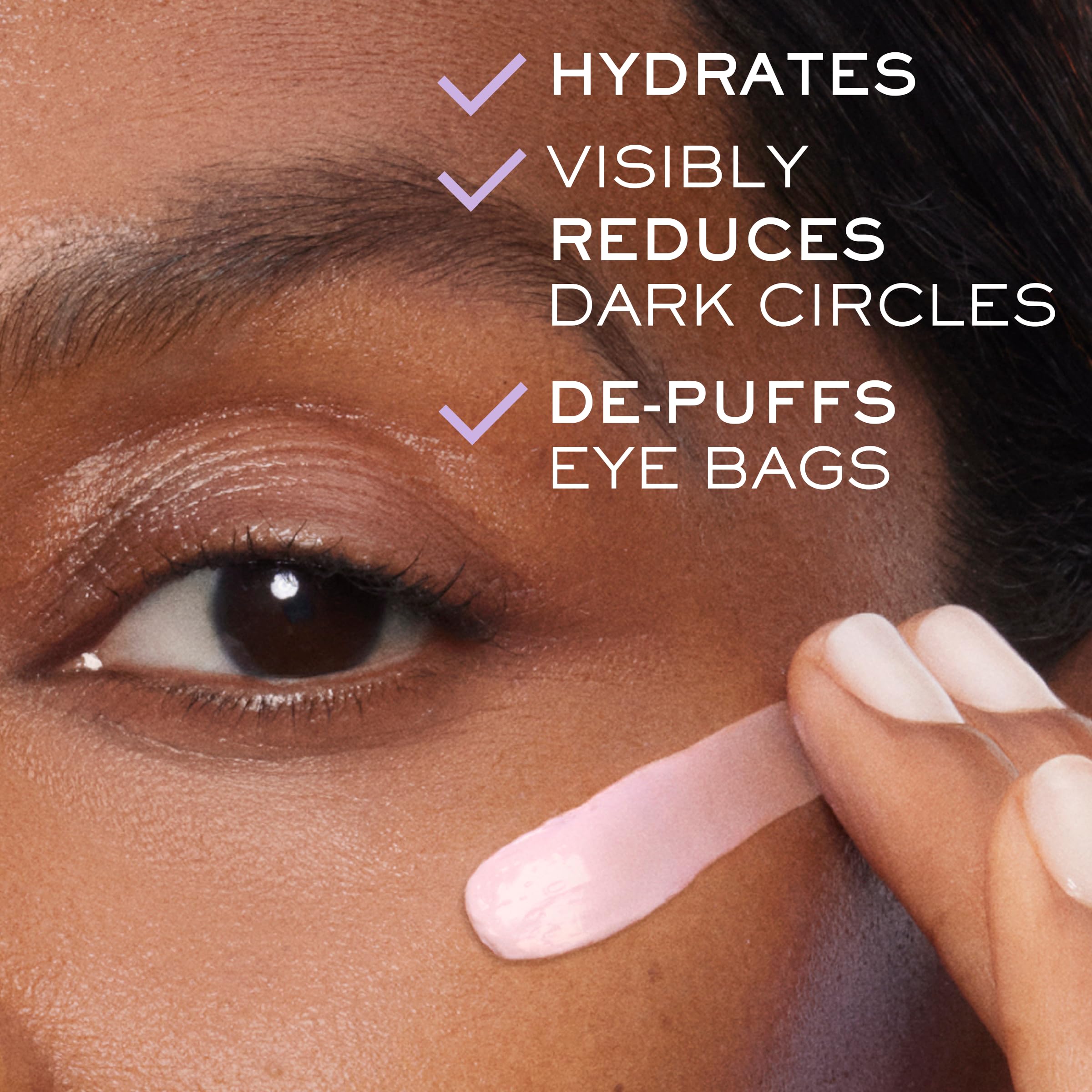 Lancôme Rénergie Lift Multi-Action Eye Cream | Hyaluronic Acid, Caffeine & Linseed Extract for Hydration, Brightening, and De-Puffing