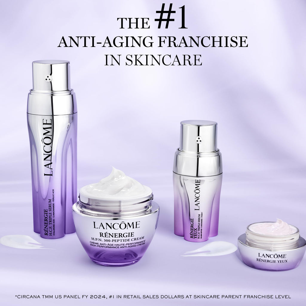 Lancôme Rénergie Lift Multi-Action Eye Cream | Hyaluronic Acid, Caffeine & Linseed Extract for Hydration, Brightening, and De-Puffing