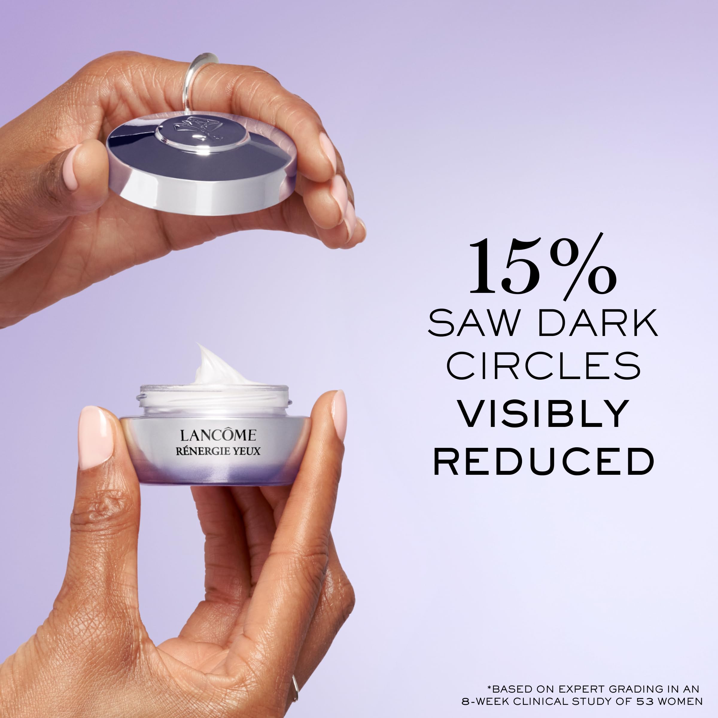 Lancôme Rénergie Lift Multi-Action Eye Cream | Hyaluronic Acid, Caffeine & Linseed Extract for Hydration, Brightening, and De-Puffing