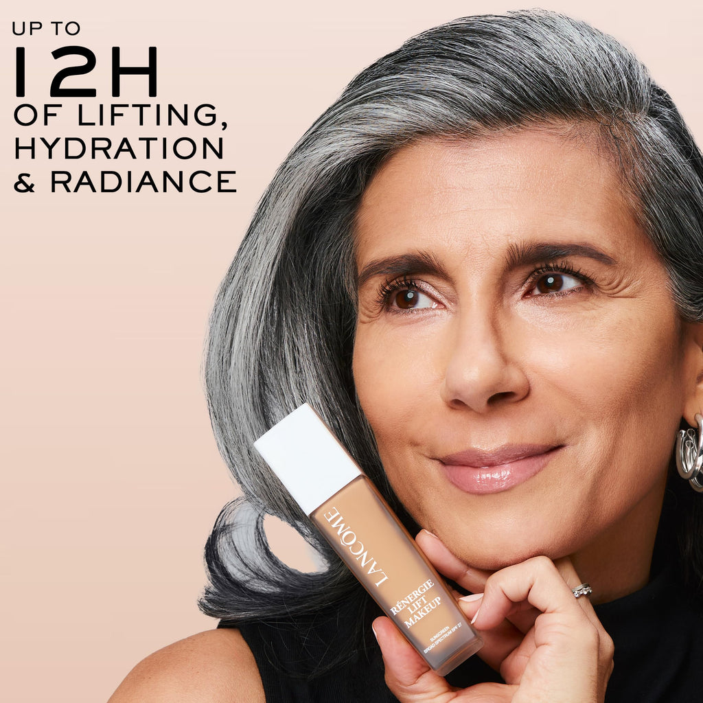 Lancôme Renergie Lift Foundation – Lightweight Hydration, SPF 27, 12H Wear (Medium–Full Coverage)