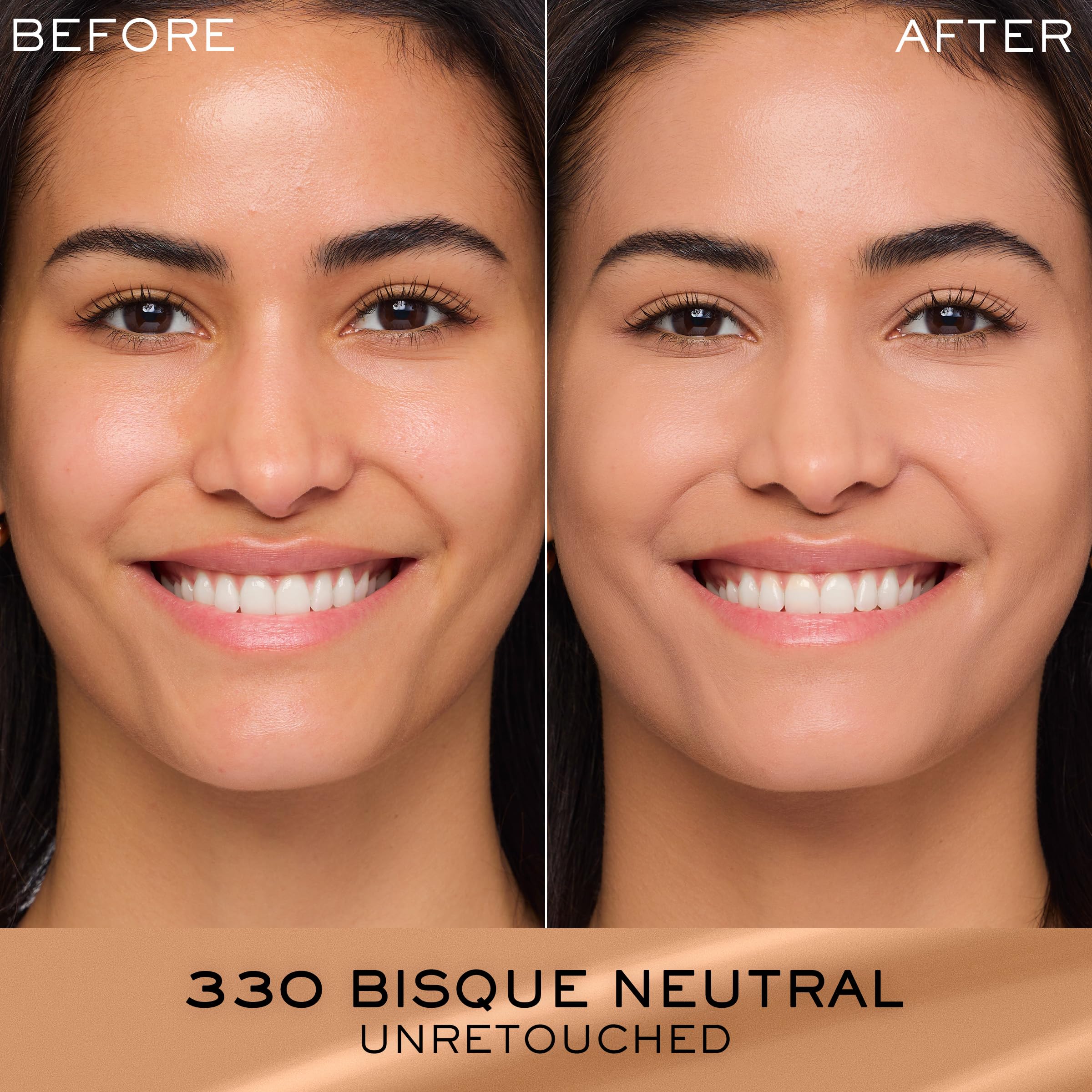 Lancôme Renergie Lift Makeup Foundation 330 – Lightweight Hydrating Formula, SPF 27, Medium to Full Coverage