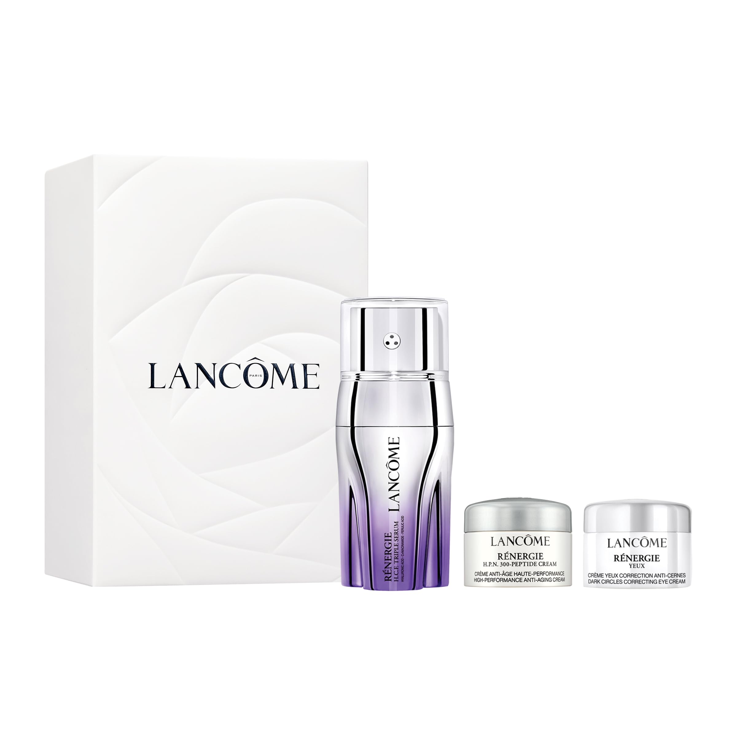 Lancôme Rénergie H.C.F. Triple Serum Discovery Set – Full-Size Serum + Mini Cream & Eye Cream