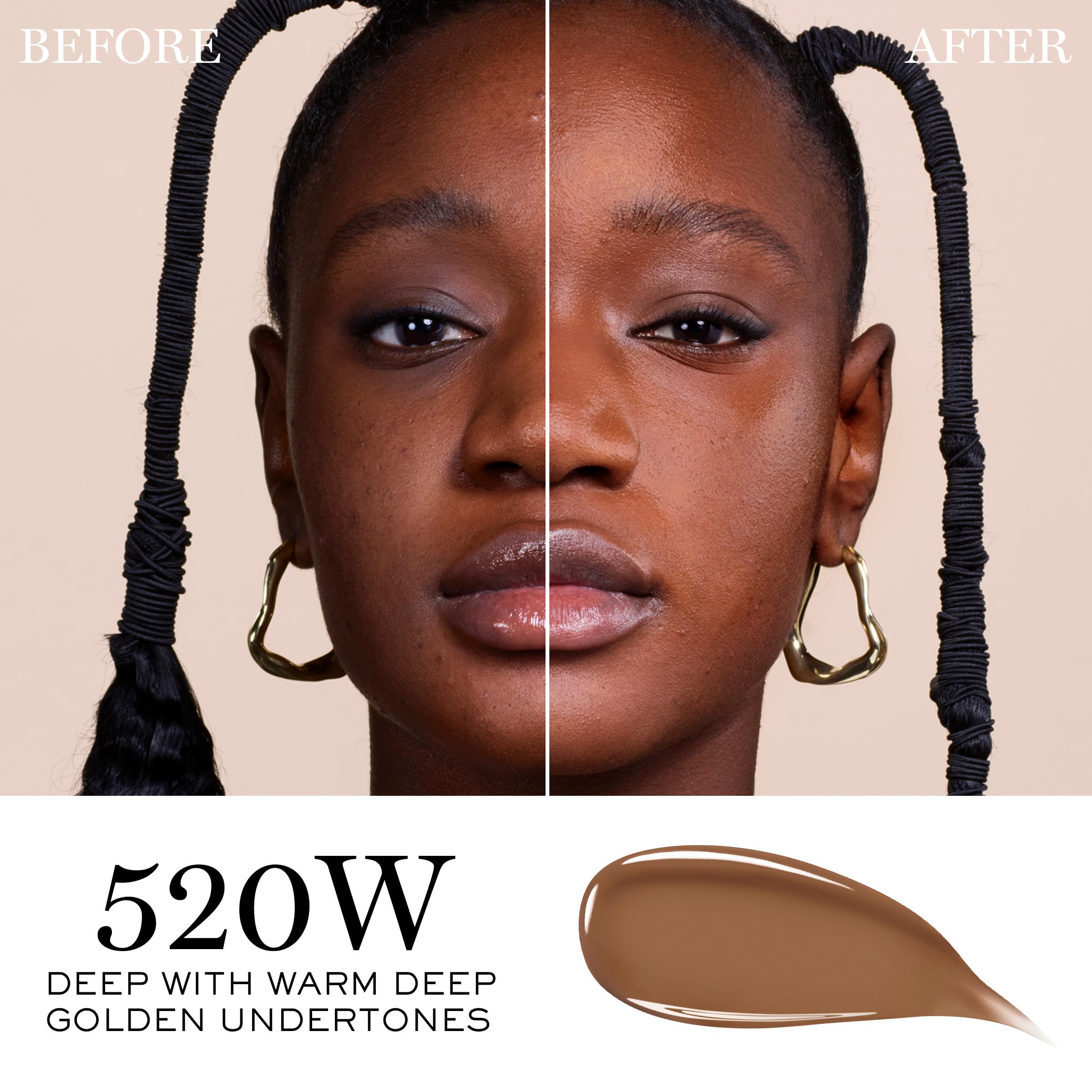 Lancôme Teint Idole Ultra Wear Care & Glow Foundation SPF 27 – Hydrating Medium Coverage 520W