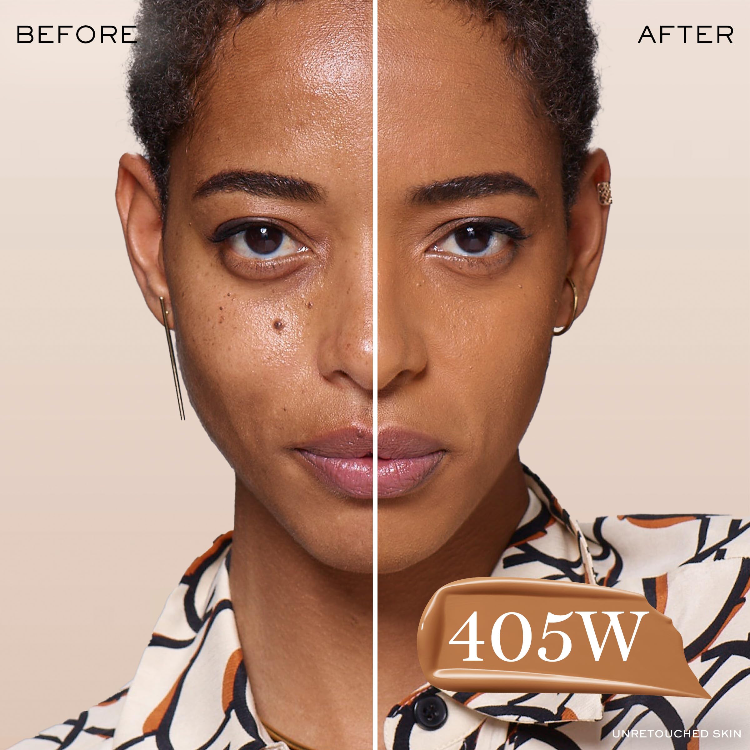 Lancôme Teint Idole Ultra Wear Natural Matte Foundation 405W – Longwear, Hydrating, Waterproof