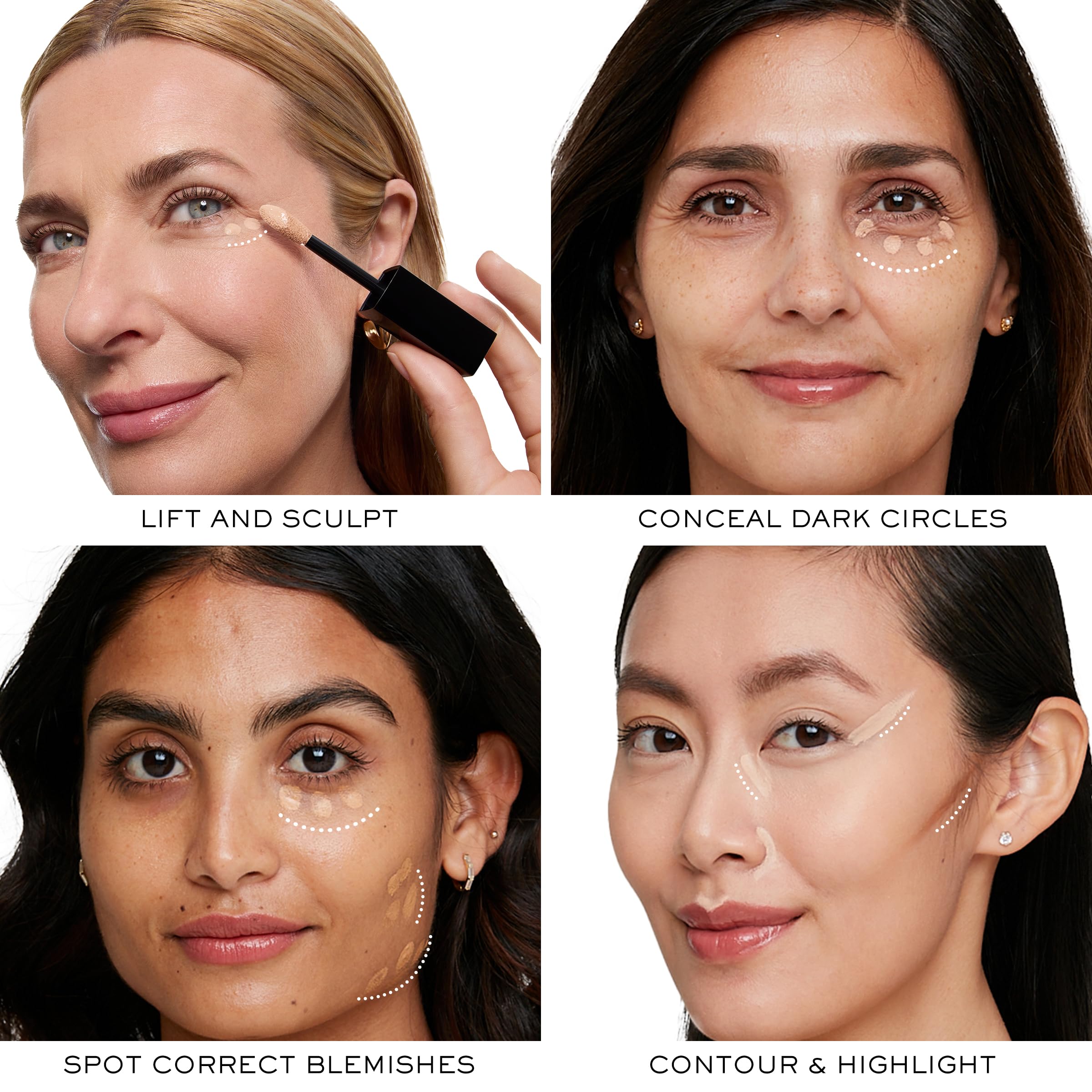 Lancôme Teint Idole Ultra Wear Full Coverage Concealer – Natural Matte Finish, 24H Wear, 415 Bisque Warm