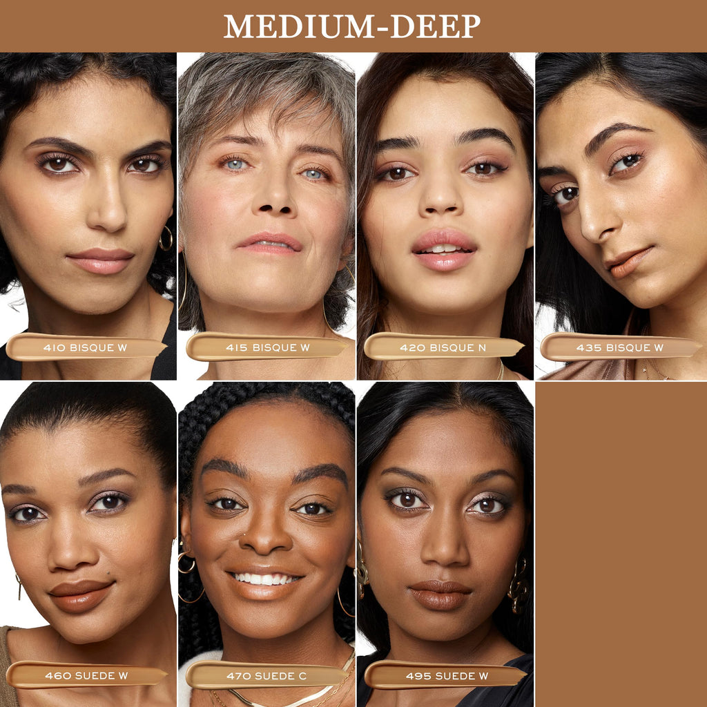 Lancôme Teint Idole Ultra Wear Full Coverage Concealer – Natural Matte Finish, 24H Wear, 415 Bisque Warm