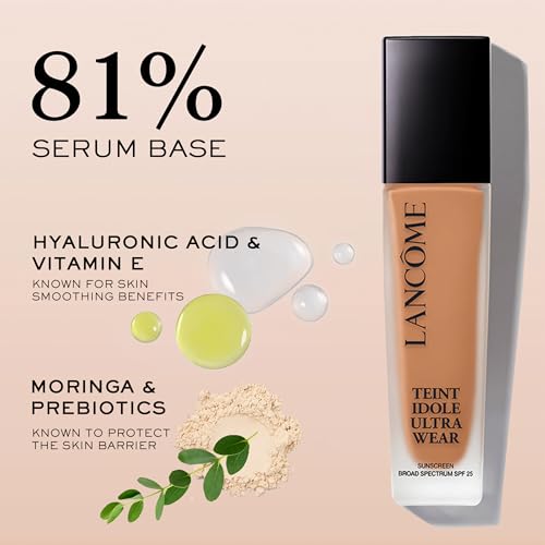 Lancôme Teint Idole Ultra Wear Natural Matte Foundation 405W – Longwear, Hydrating, Waterproof