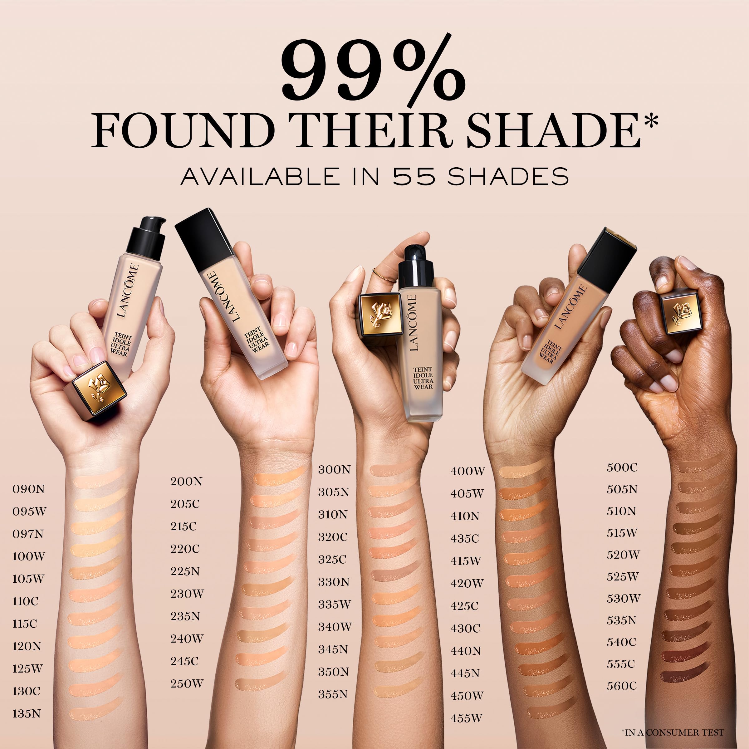 Lancôme Teint Idole Ultra Wear Foundation 325C – Longwear Natural Matte, Hydrating & Waterproof | 1 fl oz