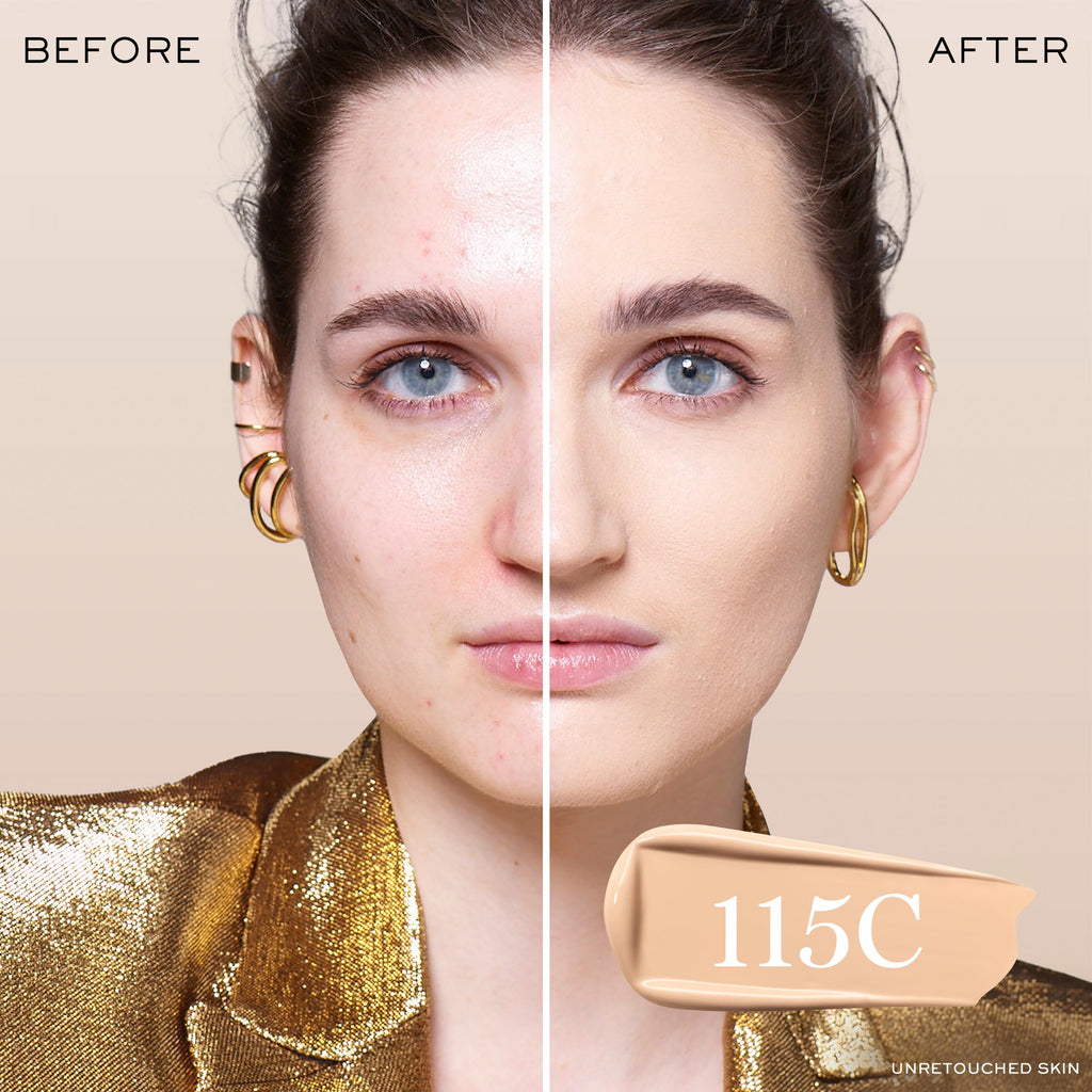 Lancôme Teint Idole Ultra Wear Foundation – 24H Longwear Matte, Hydrating, Shade 115C
