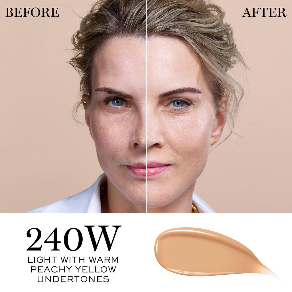 Lancôme Teint Idole Ultra Wear Care & Glow Foundation SPF 27 – Hydrating, Buildable Coverage (240W)