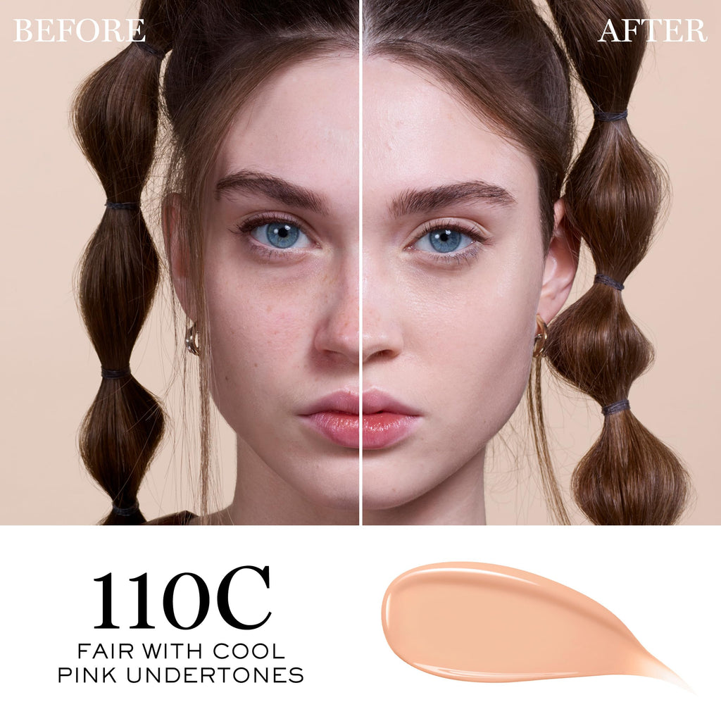 Lancôme Teint Idole Ultra Wear Care & Glow Foundation SPF 27 – Hydrating Medium Buildable Coverage (Shade 110C)
