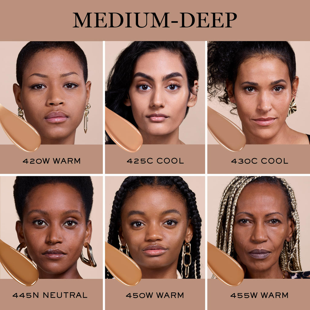Lancôme Teint Idole Ultra Wear Foundation SPF 27 – Hydrating Glow, Medium Buildable Coverage (455W)