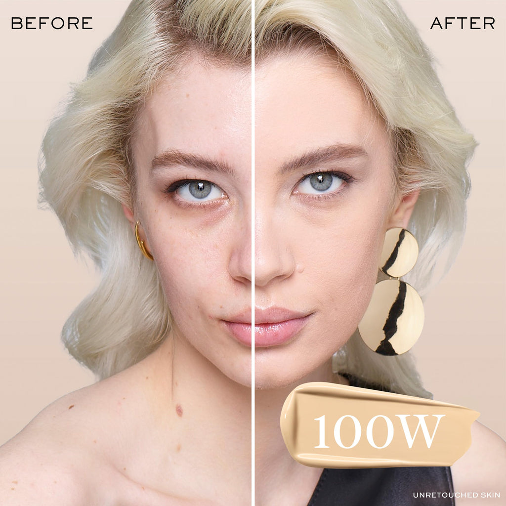 Lancôme Teint Idole Ultra Wear Natural Matte Foundation - 100W (Fair Skin, Warm Undertones) | Longwear, Hydrating