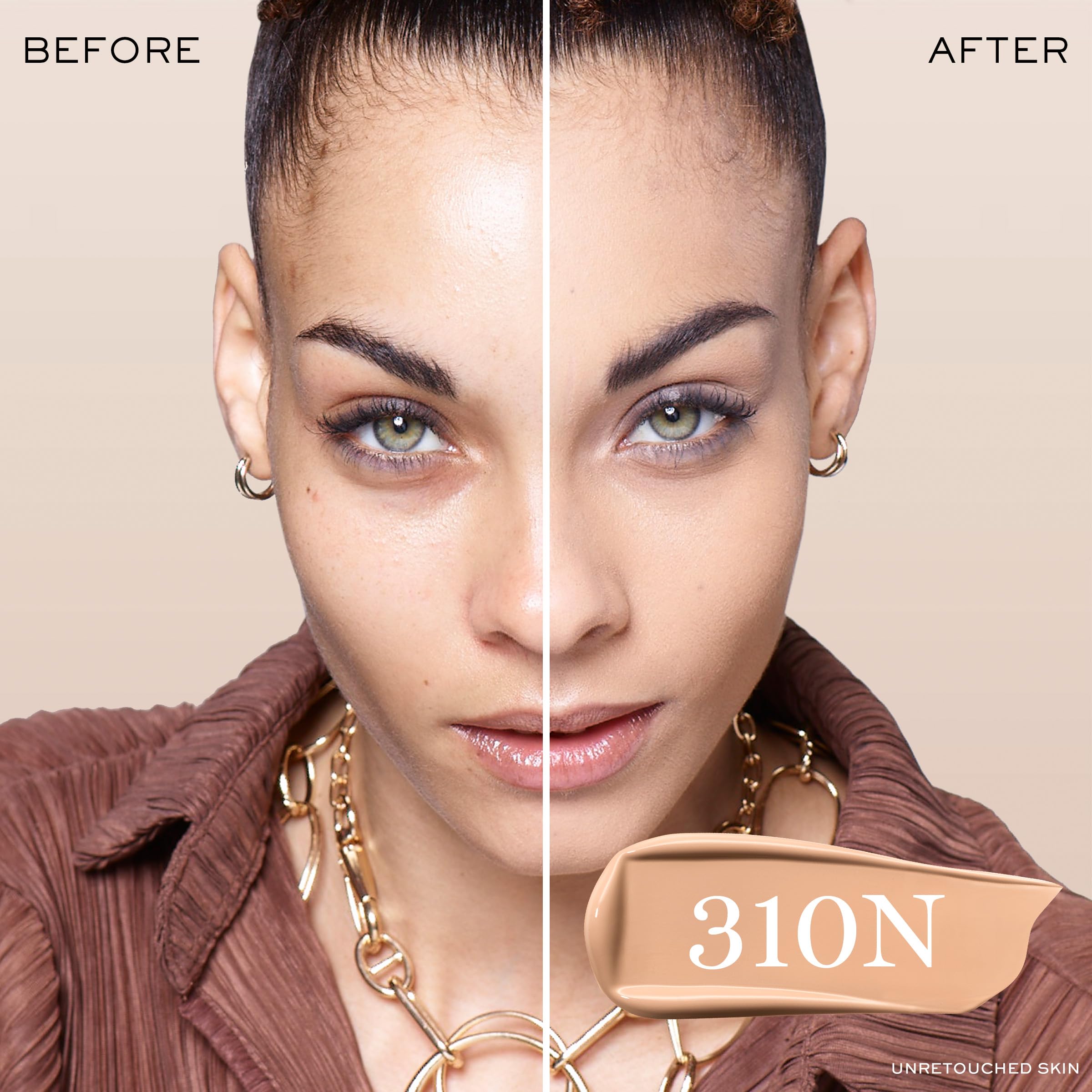 Lancôme Teint Idole Ultra Wear Foundation - Longwear Matte, Hydrating, Waterproof (310N) - 1 fl oz