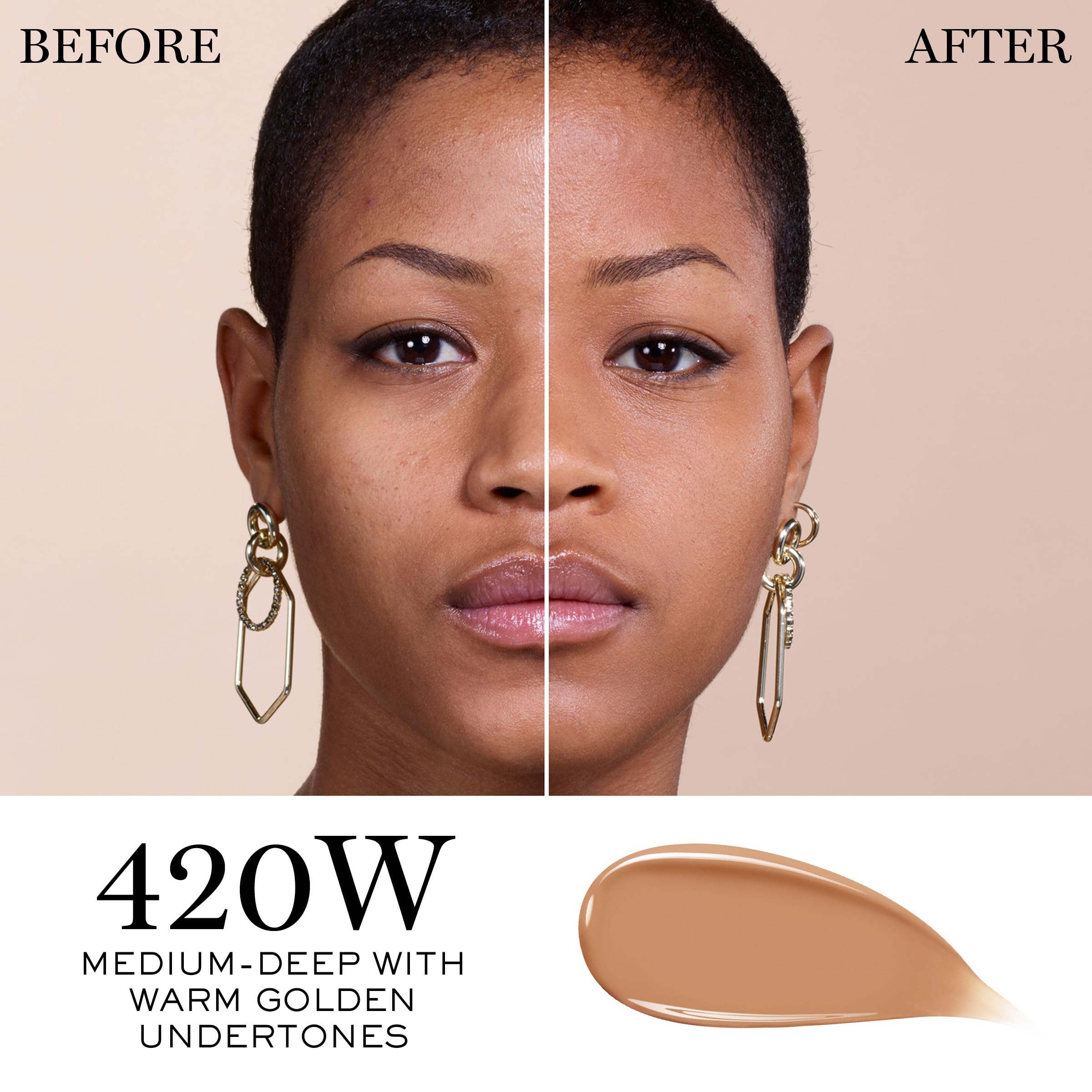 Lancôme Teint Idole Ultra Wear Care & Glow Foundation SPF 27 – Hydrating Medium Coverage 420W