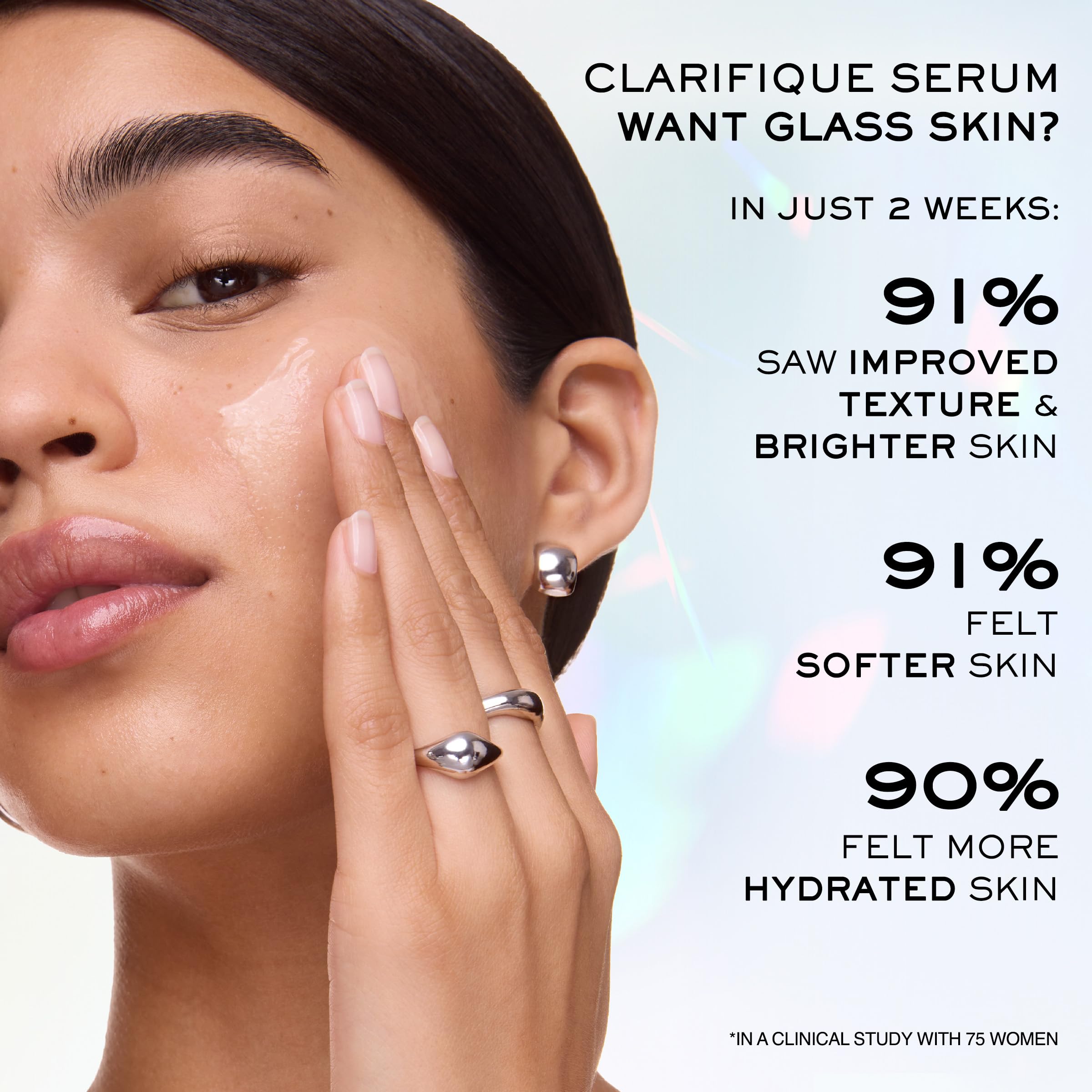 Lancôme Clarifique Brightening Routine Discovery Set – Mini Essence, Full Serum, SPF Primer