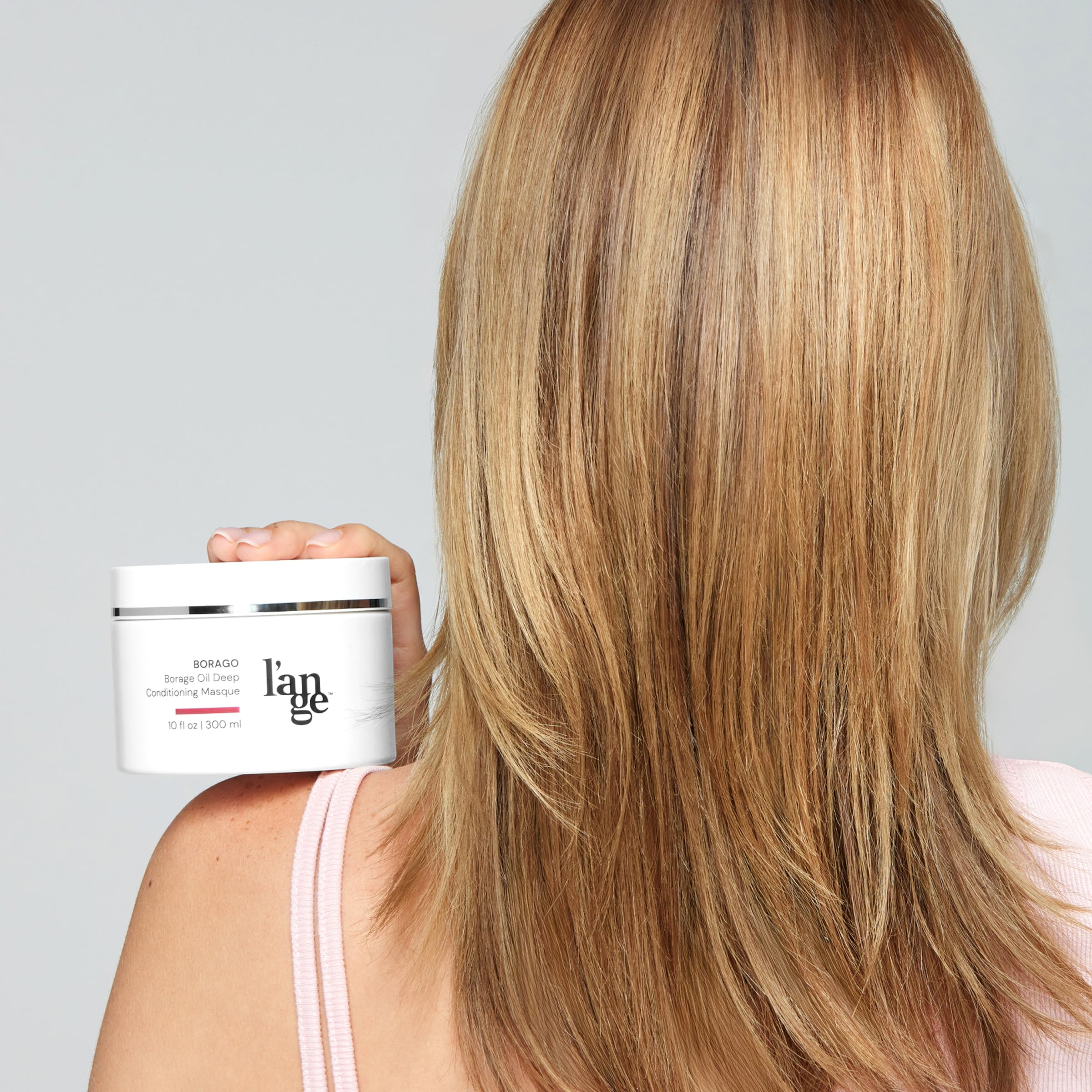 L'ANGE HAIR Borago Deep Conditioning Masque with Borage Oil — 10 Oz Jar | Hydrate, Smooth & Strengthen Dry Hair