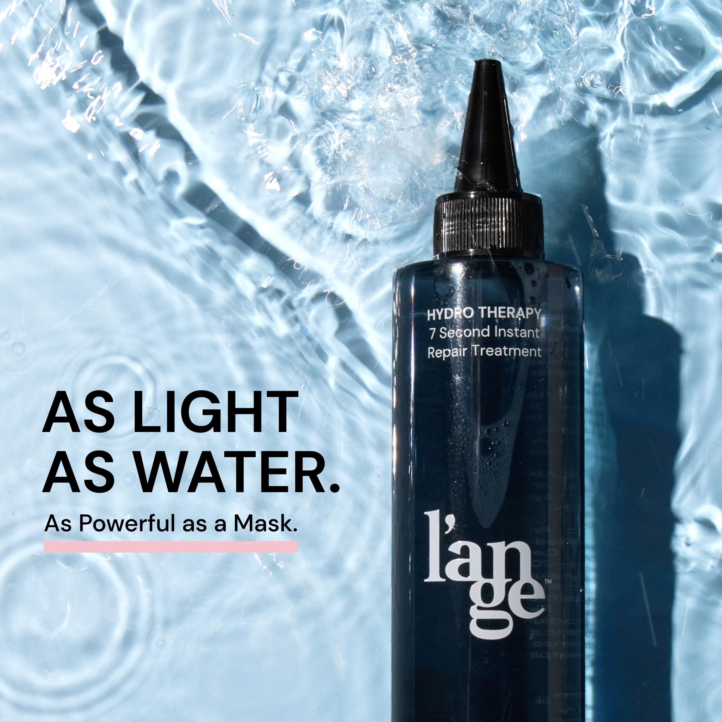 Hydro Therapy 7-Second Instant Repair | L'ANGE HAIR Lamellar Hydration, Detangler & Shine