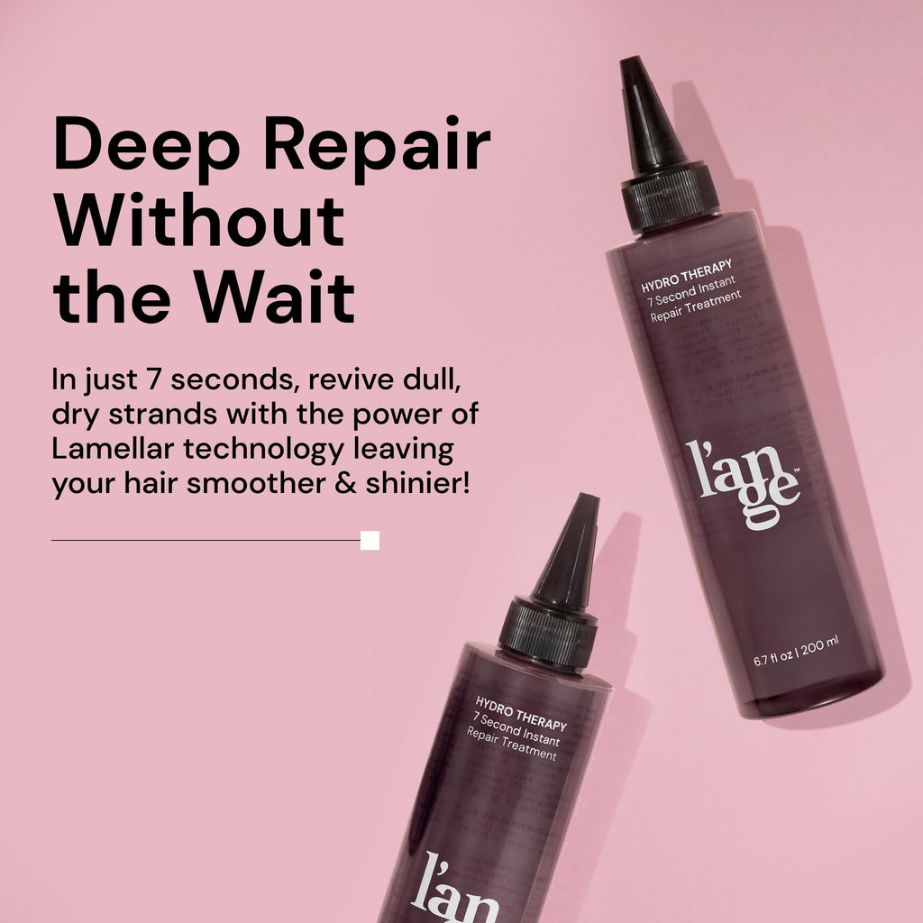 Hydro Therapy 7-Second Instant Repair | L'ANGE HAIR Lamellar Hydration, Detangler & Shine