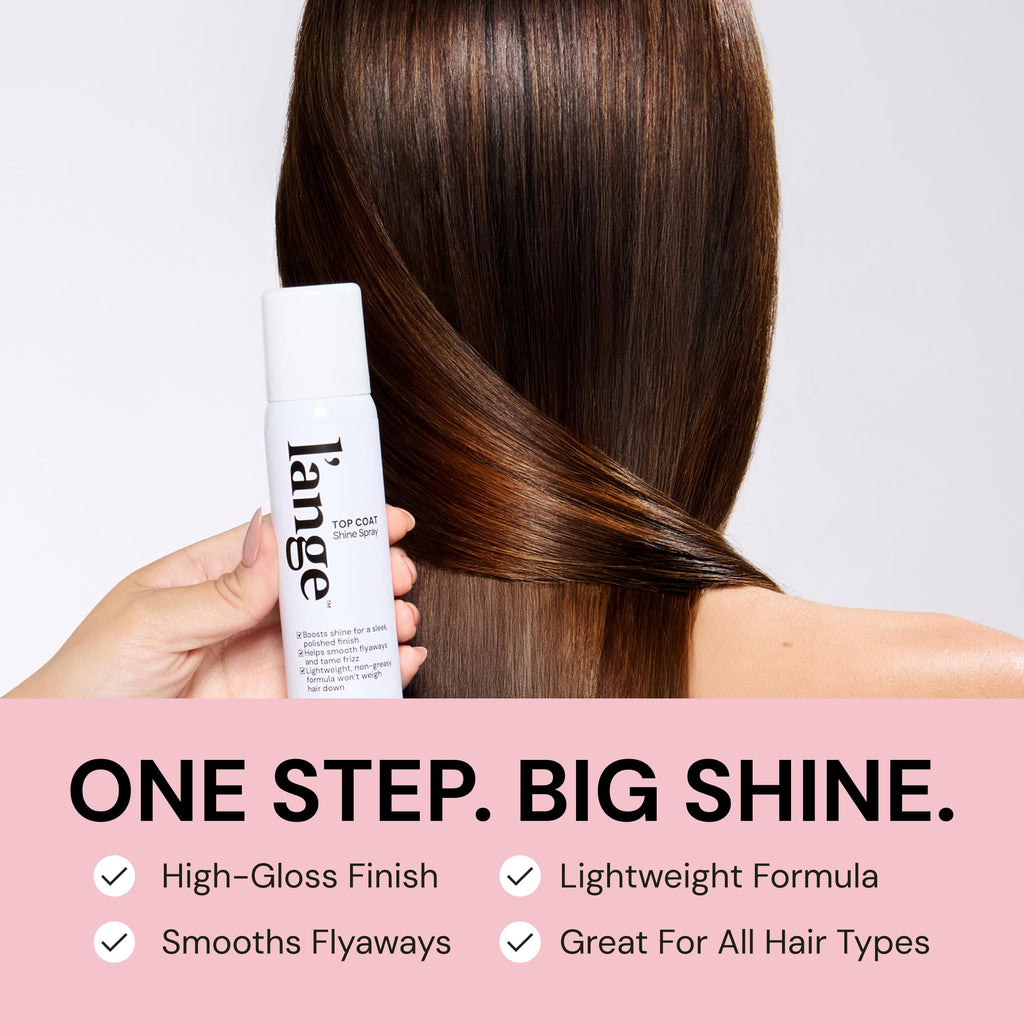 L’ange Top Coat Shine Spray – Ultra-Light Gloss Finishing Mist