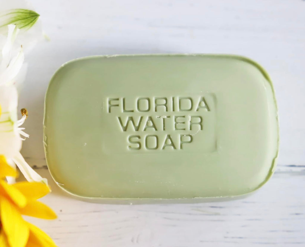 Lanman & Kemp Florida Water Scented Soap Bar – 3.35 oz (Pack of 4)