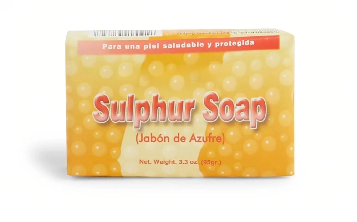 Lanman & Kemp Sulfur Soap Bar (3.3 oz) – Pack of 4 | Natural Cleansing