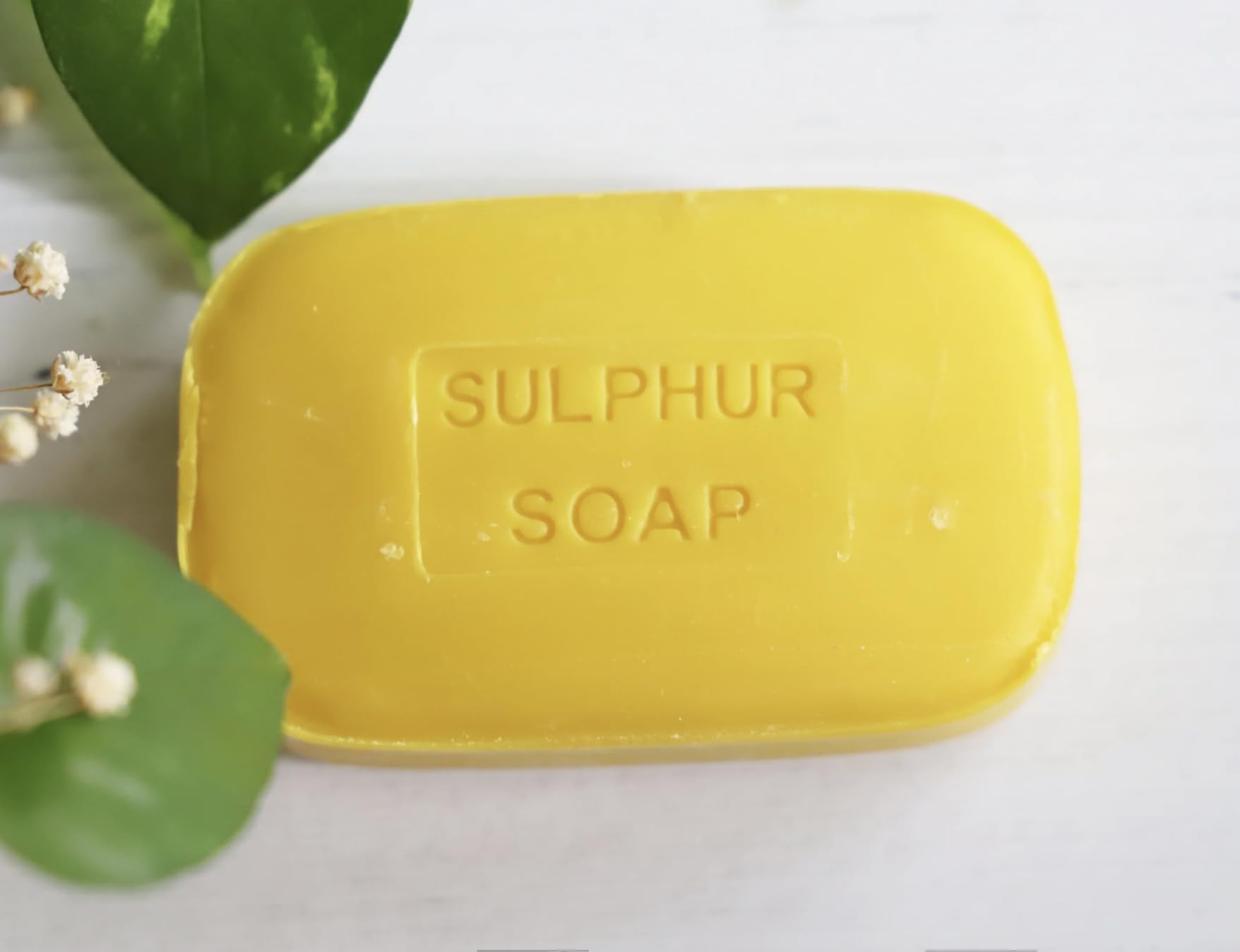 Lanman & Kemp Sulfur Soap Bar (3.3 oz) – Pack of 4 | Natural Cleansing